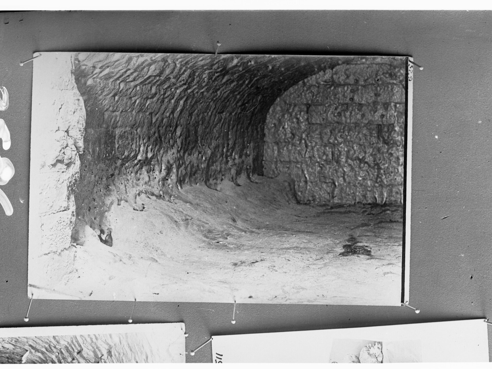 Construction of brick lined tunnel