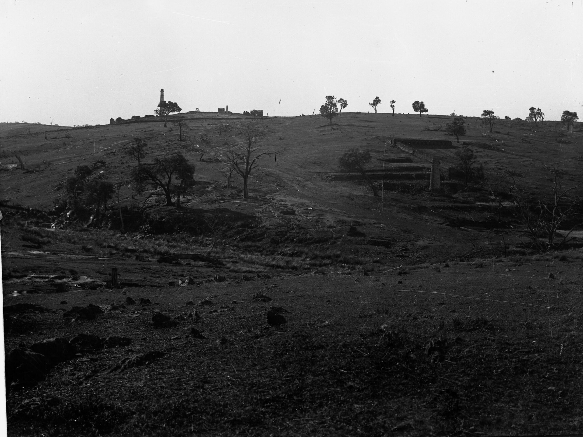 View of Wheal Ellen mine 
