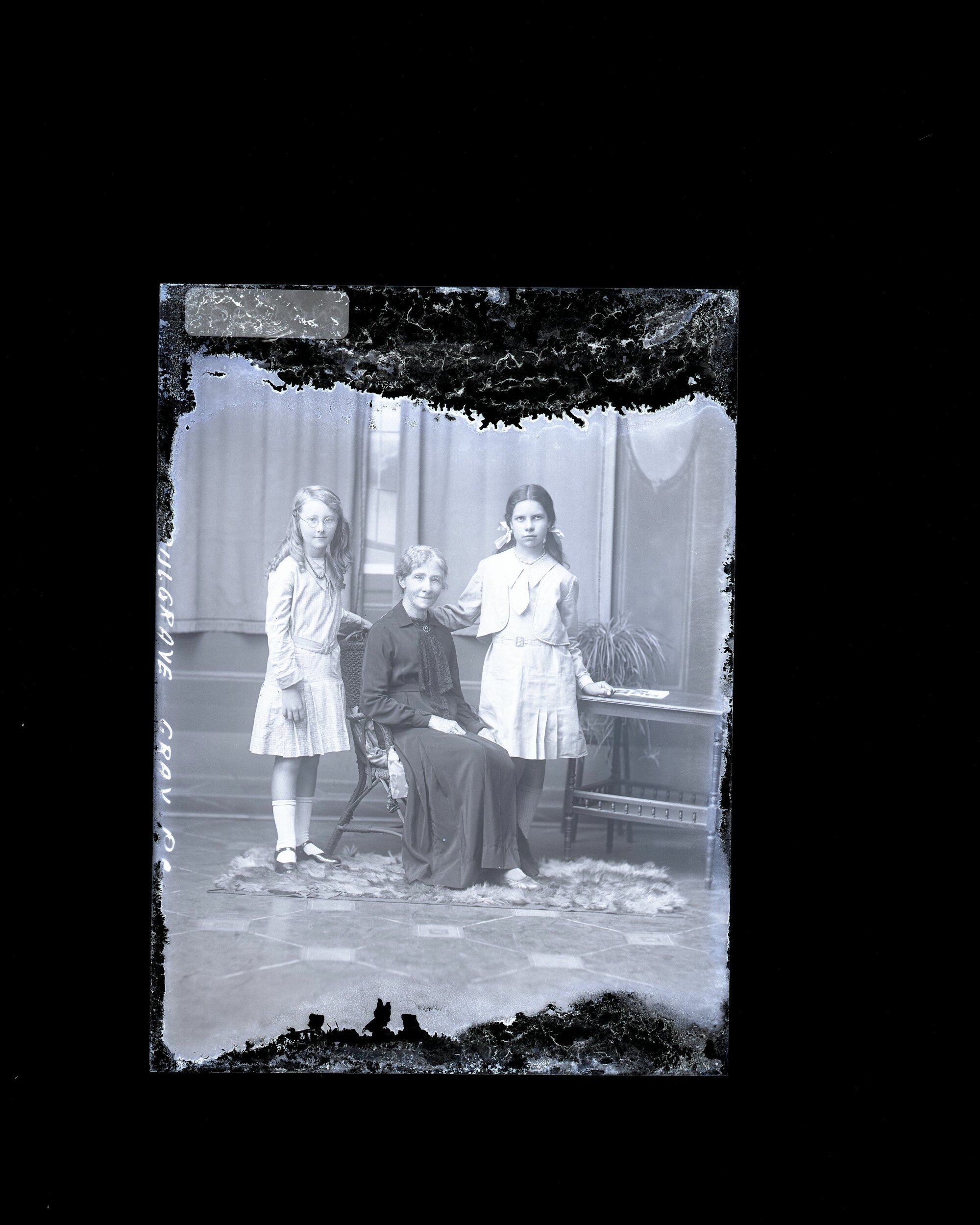 Woman &amp; Two Girls - Mulgrave