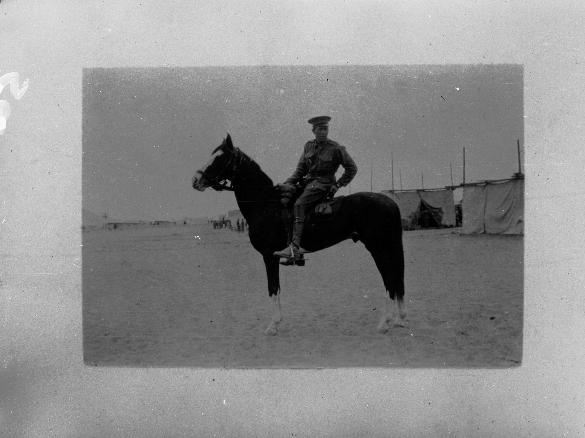 Soldier on a horse, World War One