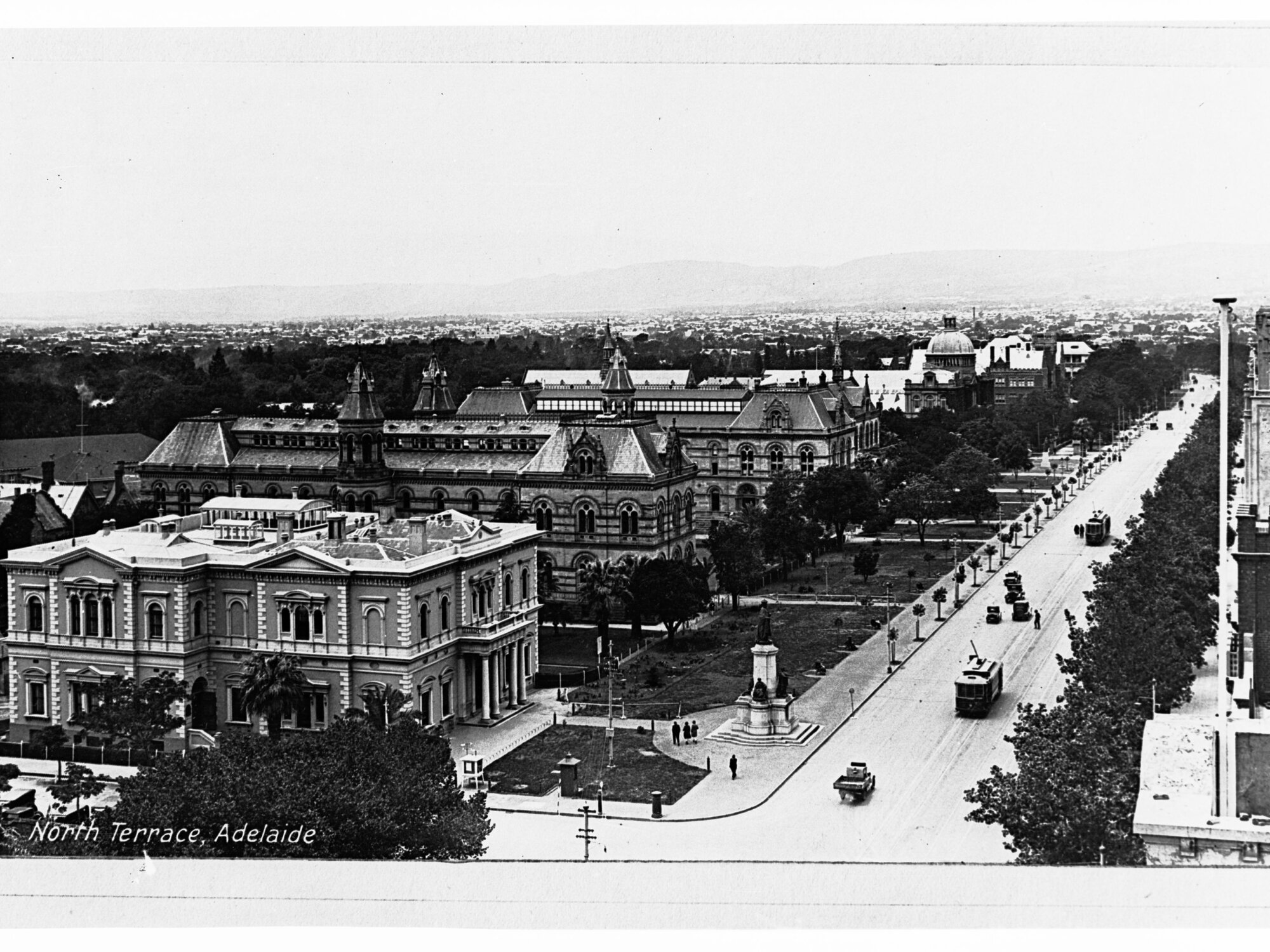 North Terrace Adelaide Looking East