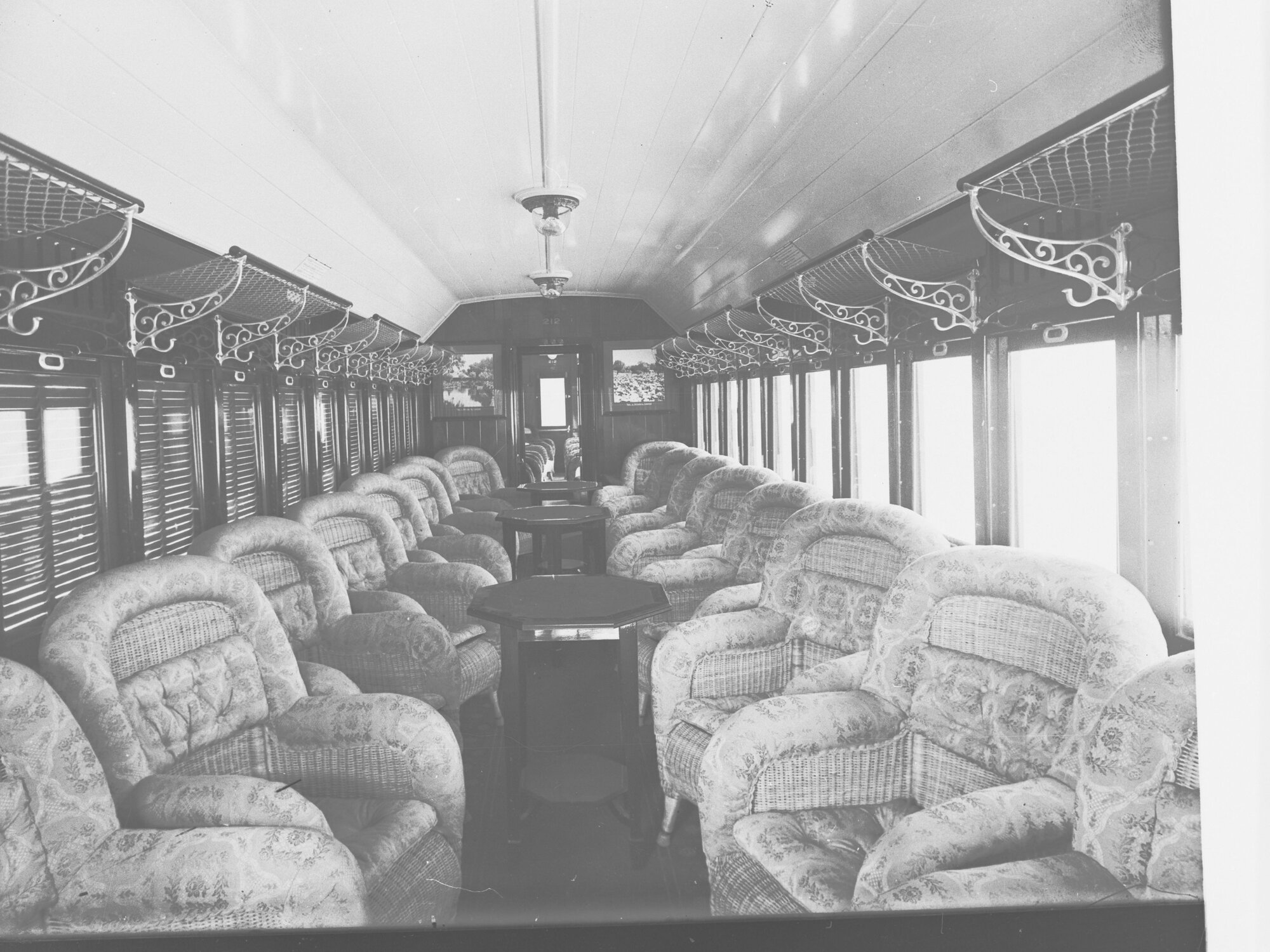 View of a First Class Carriage on the 'East-West Express'