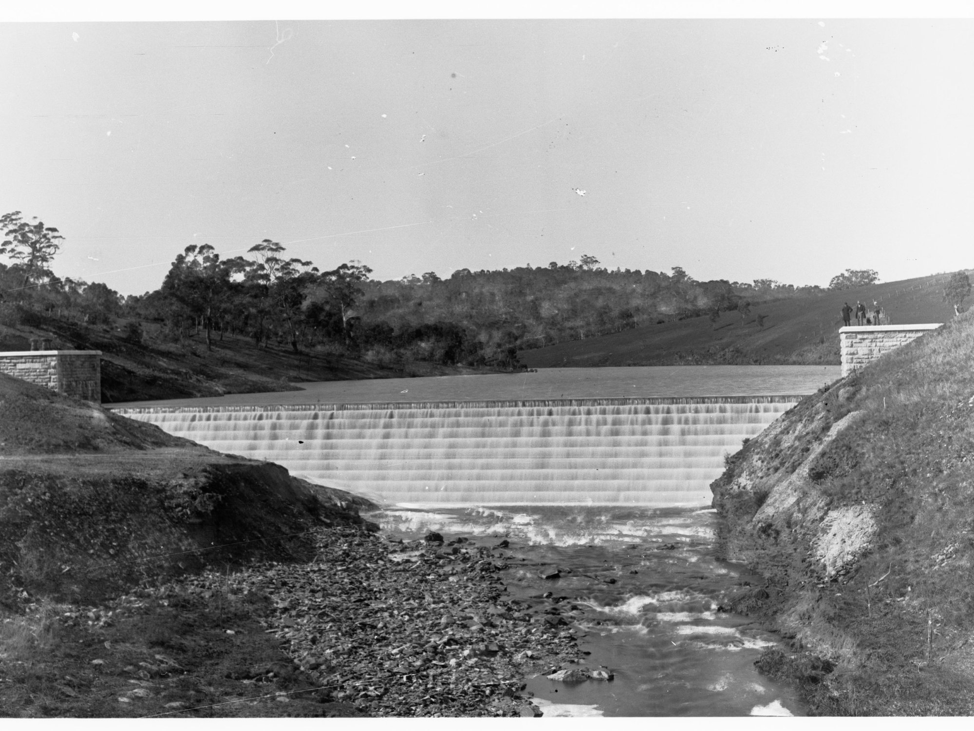 Clarendon Weir (supplies water to the Happy Valley Reservoir)