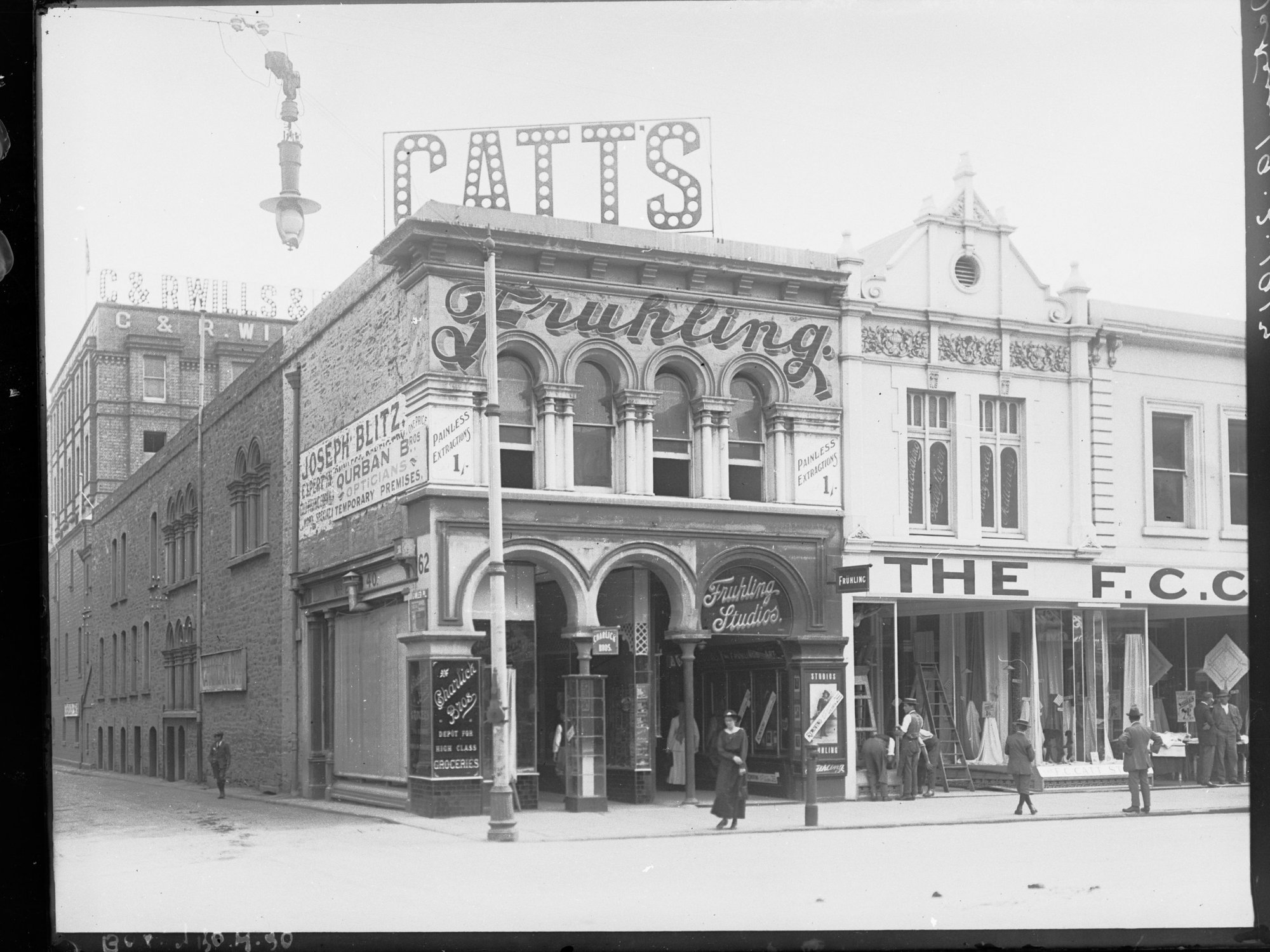 Showing the F C Catt Stores Limited , 64-72 Rundle Street, Adelaide