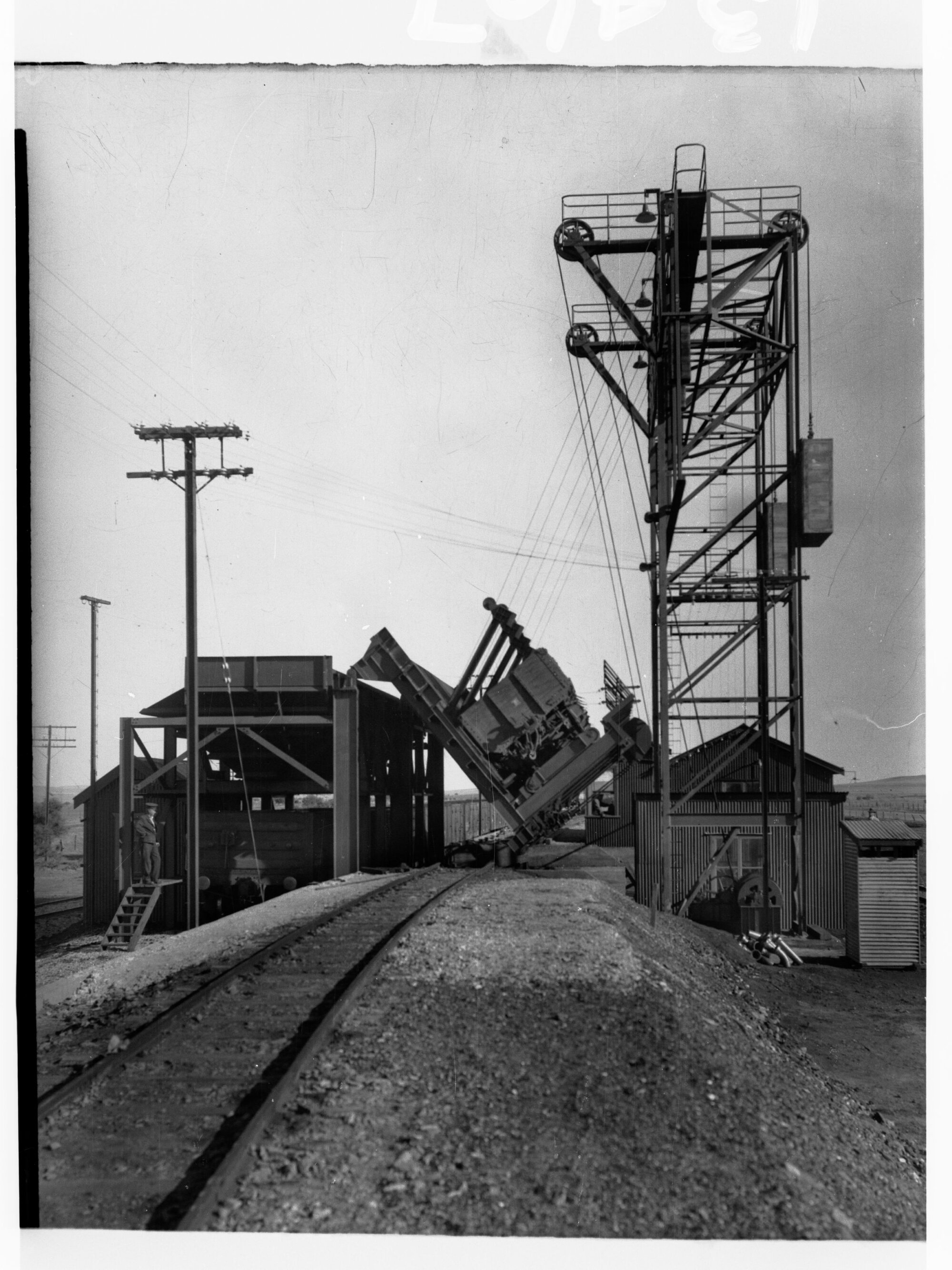 Coal handling plant at Terowie
