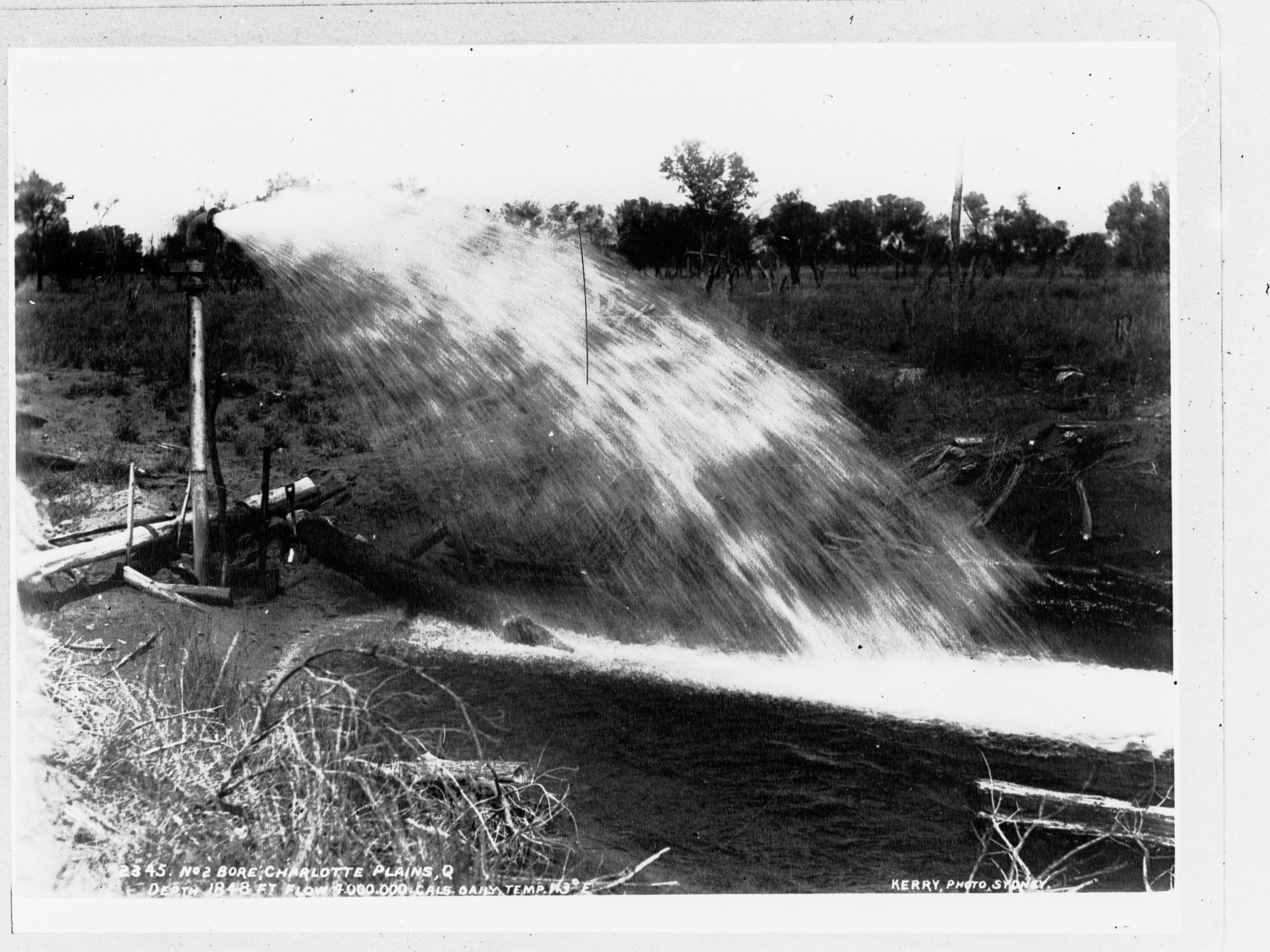 Charles Kerry - Charlotte Plains Bore No. 2 Queensland