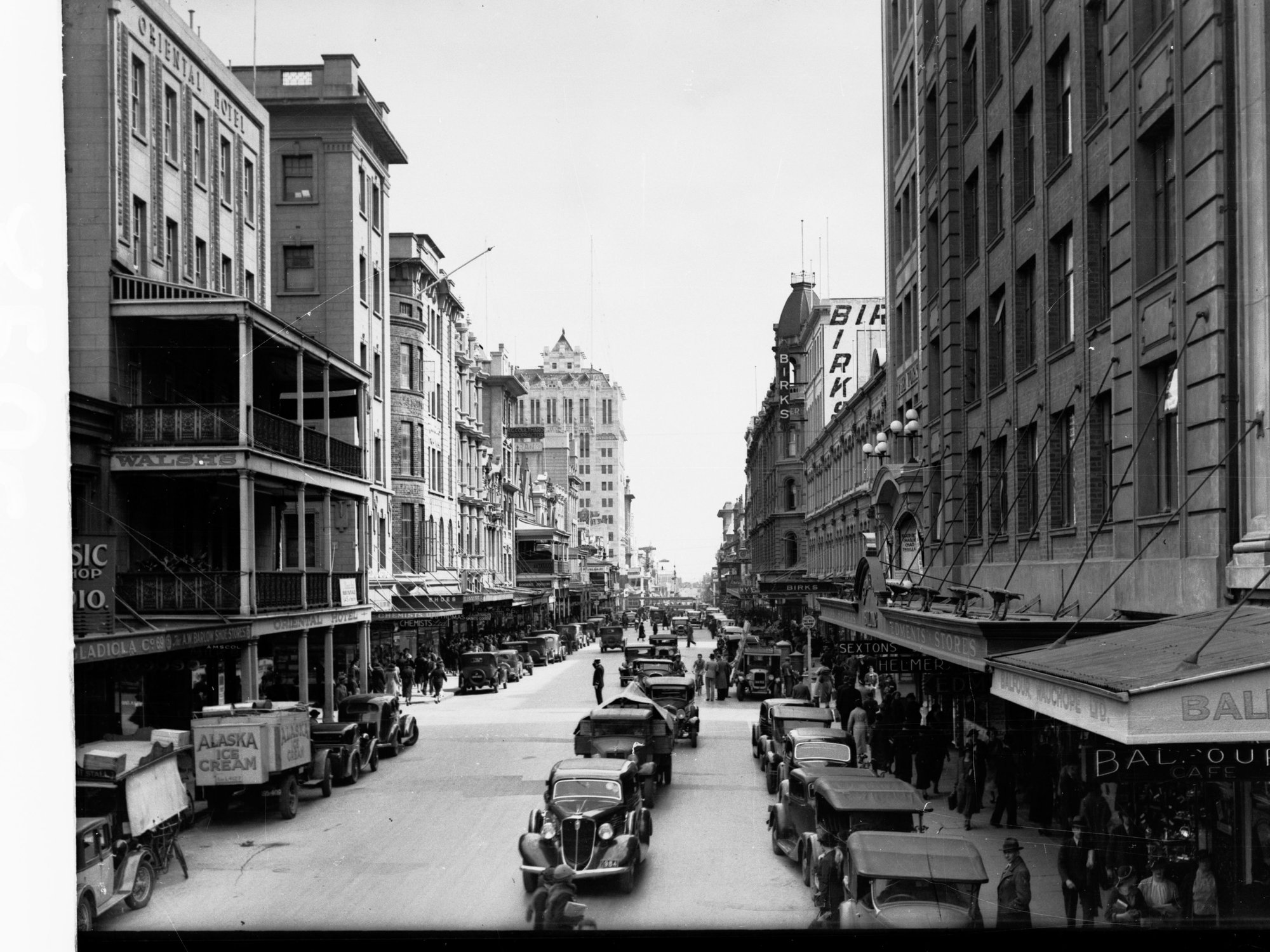 Rundle Street Looking West From Gawler Place