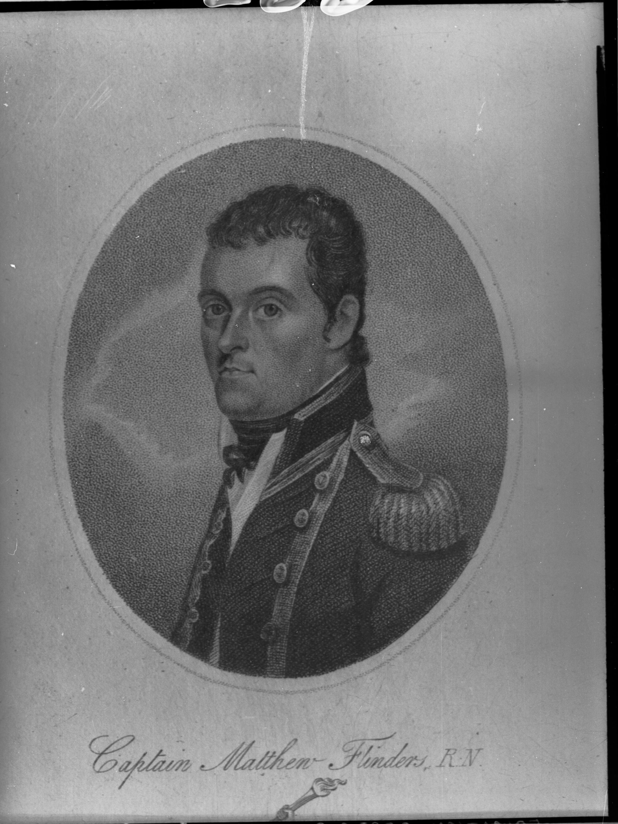 Sketch of Captain Matthew Flinders