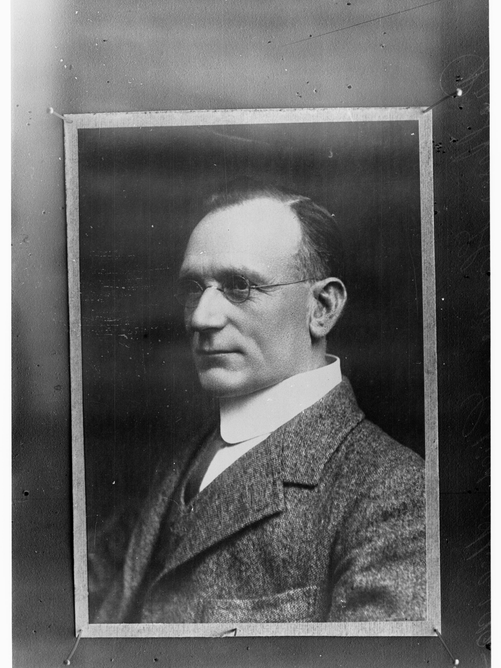 Portrait of  Professor Henderson