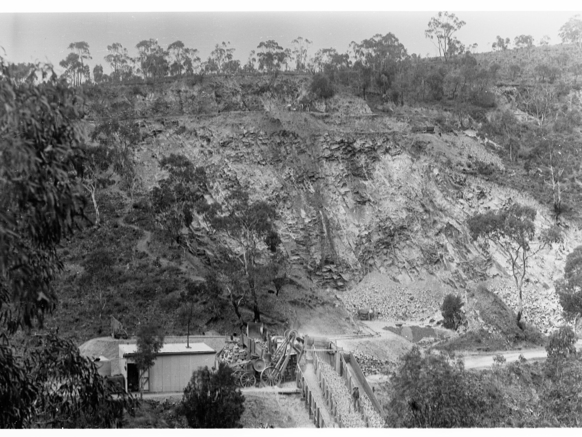 Quarry and Stone Crushing Plant - Torrens Gorge Road