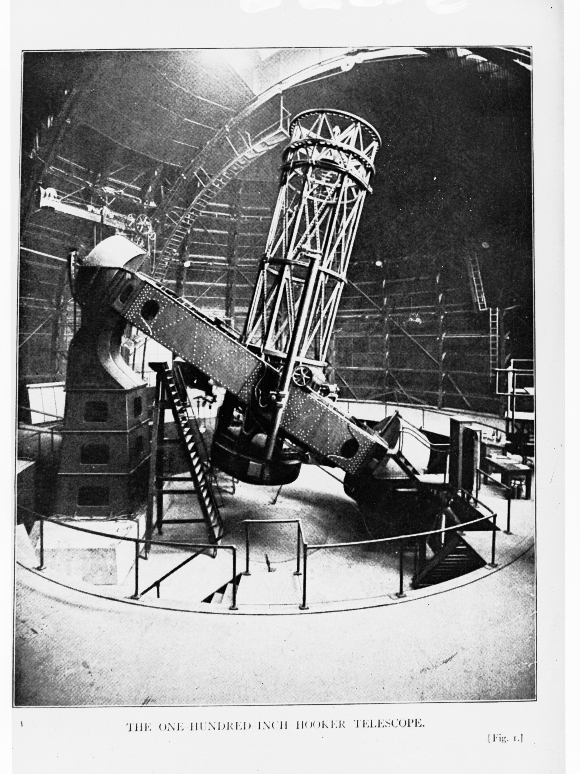 The One Hundred Inch Hooker Telescope - Mt Wilson Observatory, California