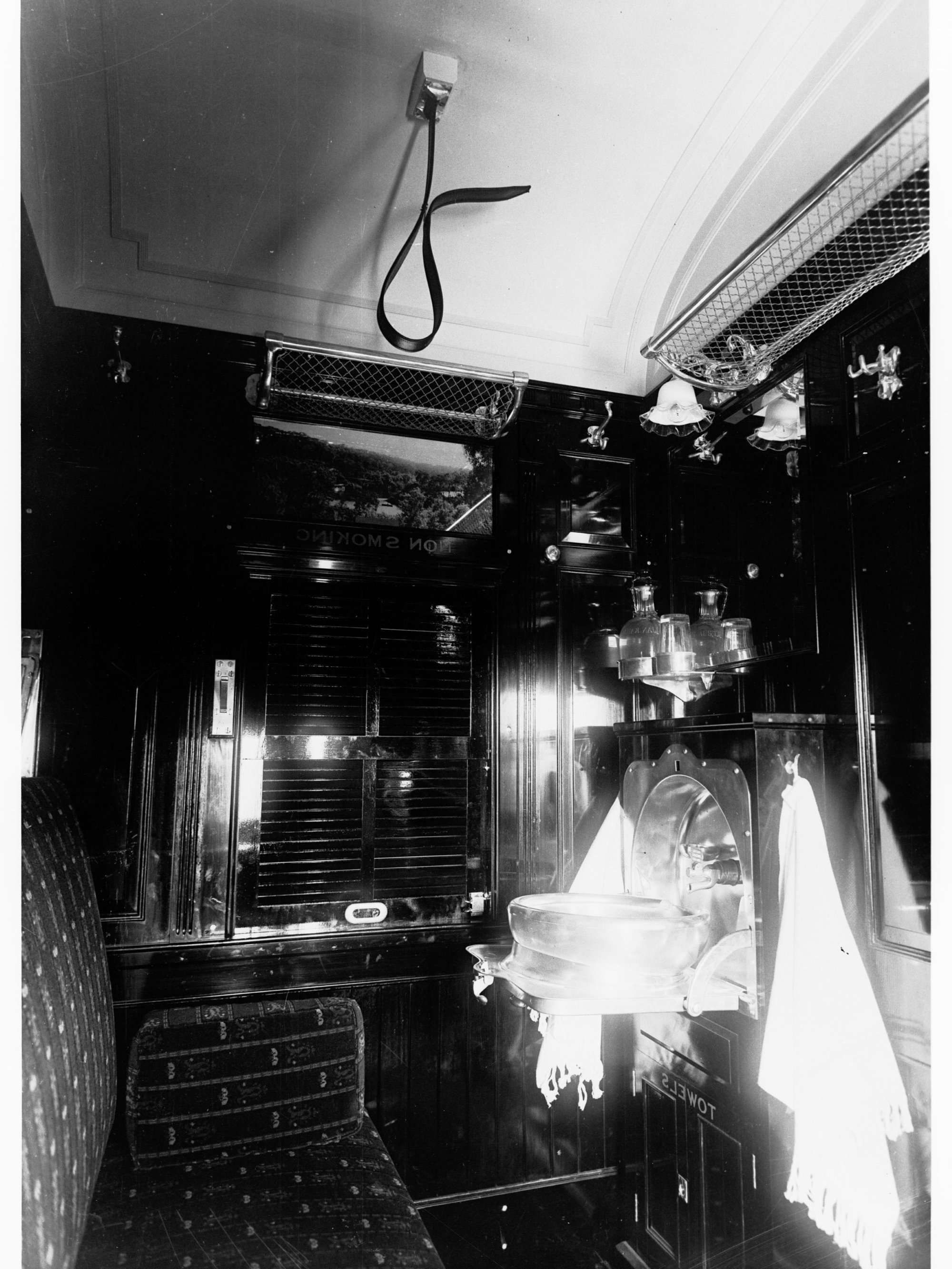 Interior of railway sleeper