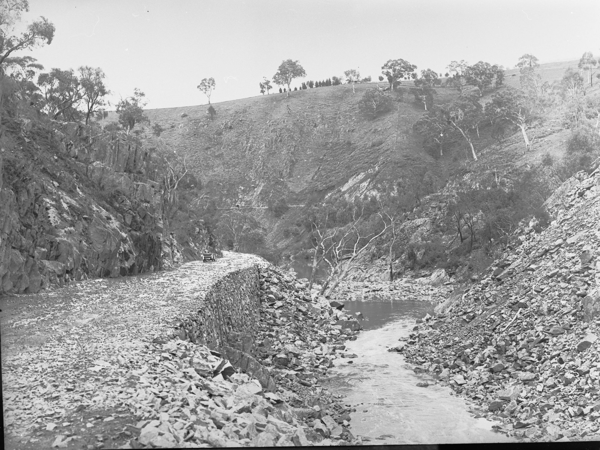 Construction of the Gorge Road