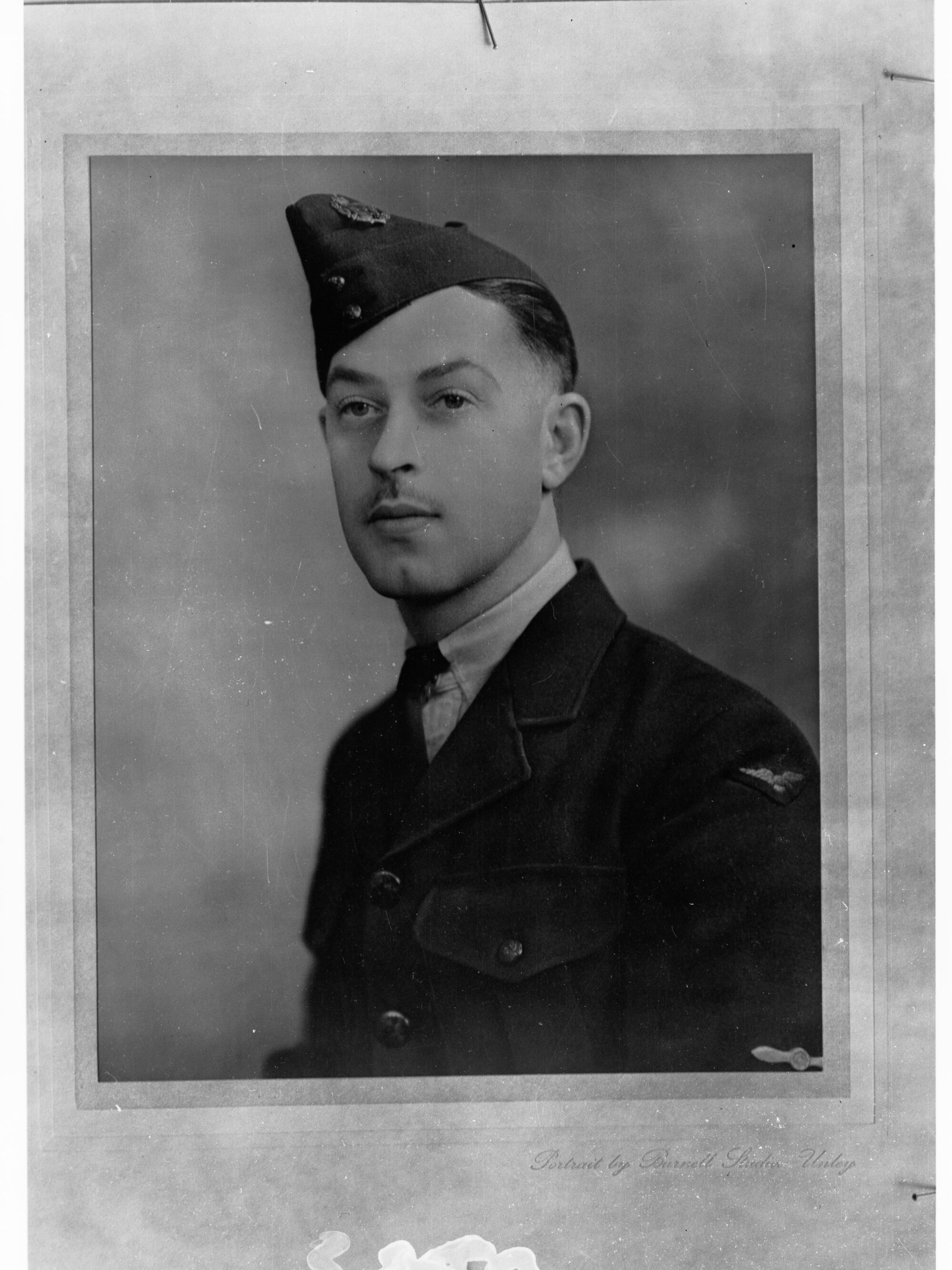 Portrait of a Leading Aircraftsman (LAC) - portrait by Burnell Studios Unley