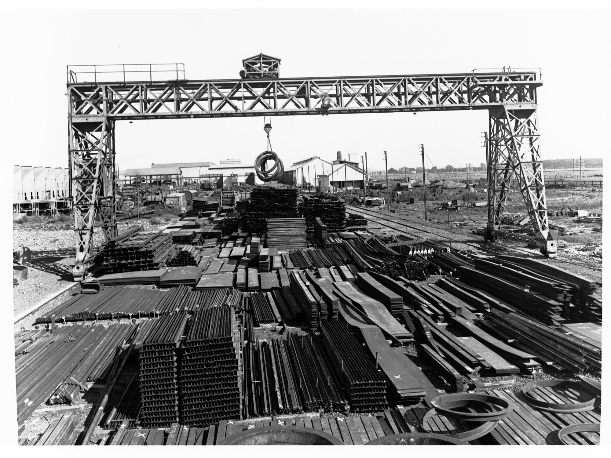 Stockyards of the Islington Railway Workshops