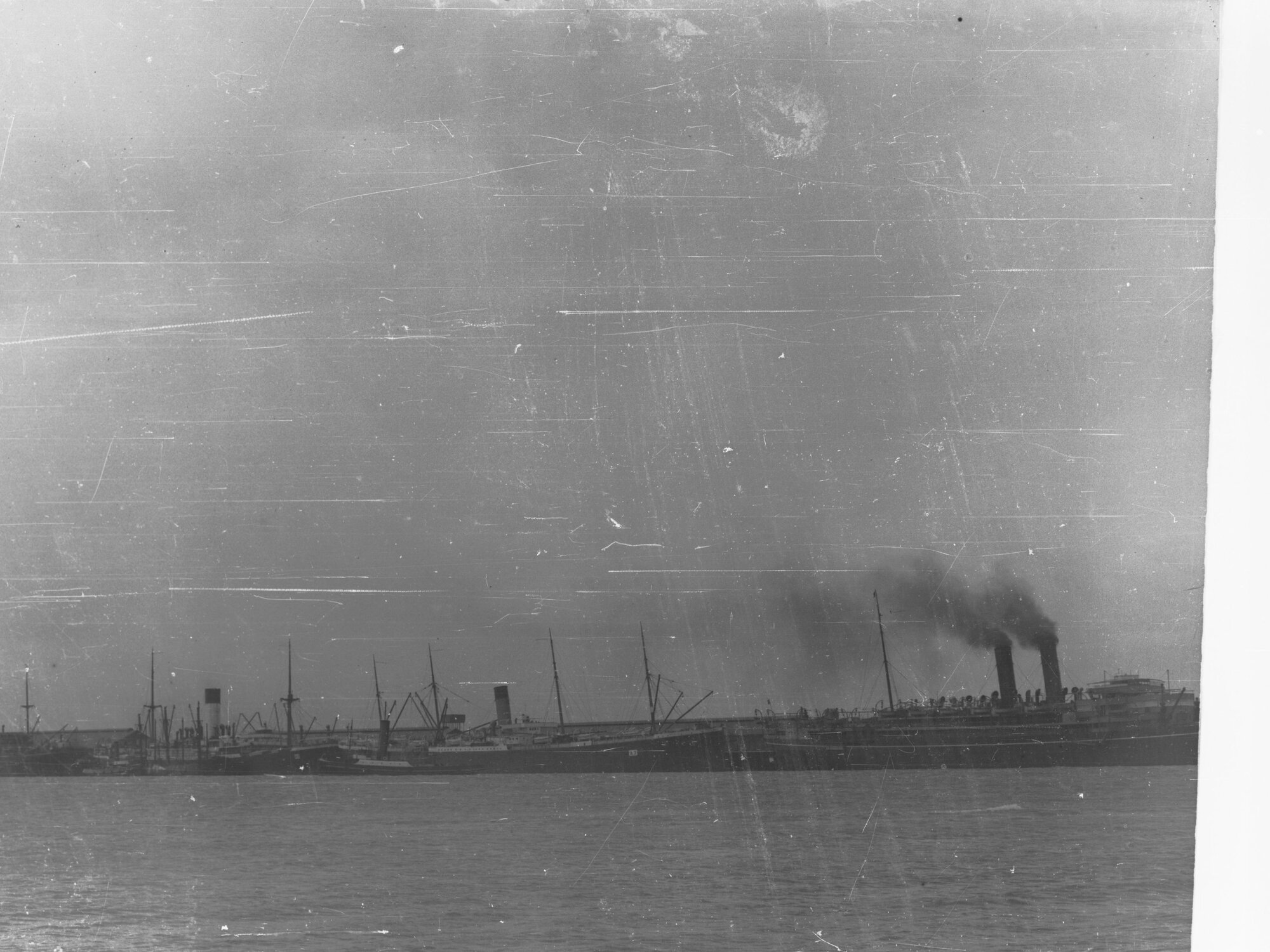 Ships berthed at Outer Harbour