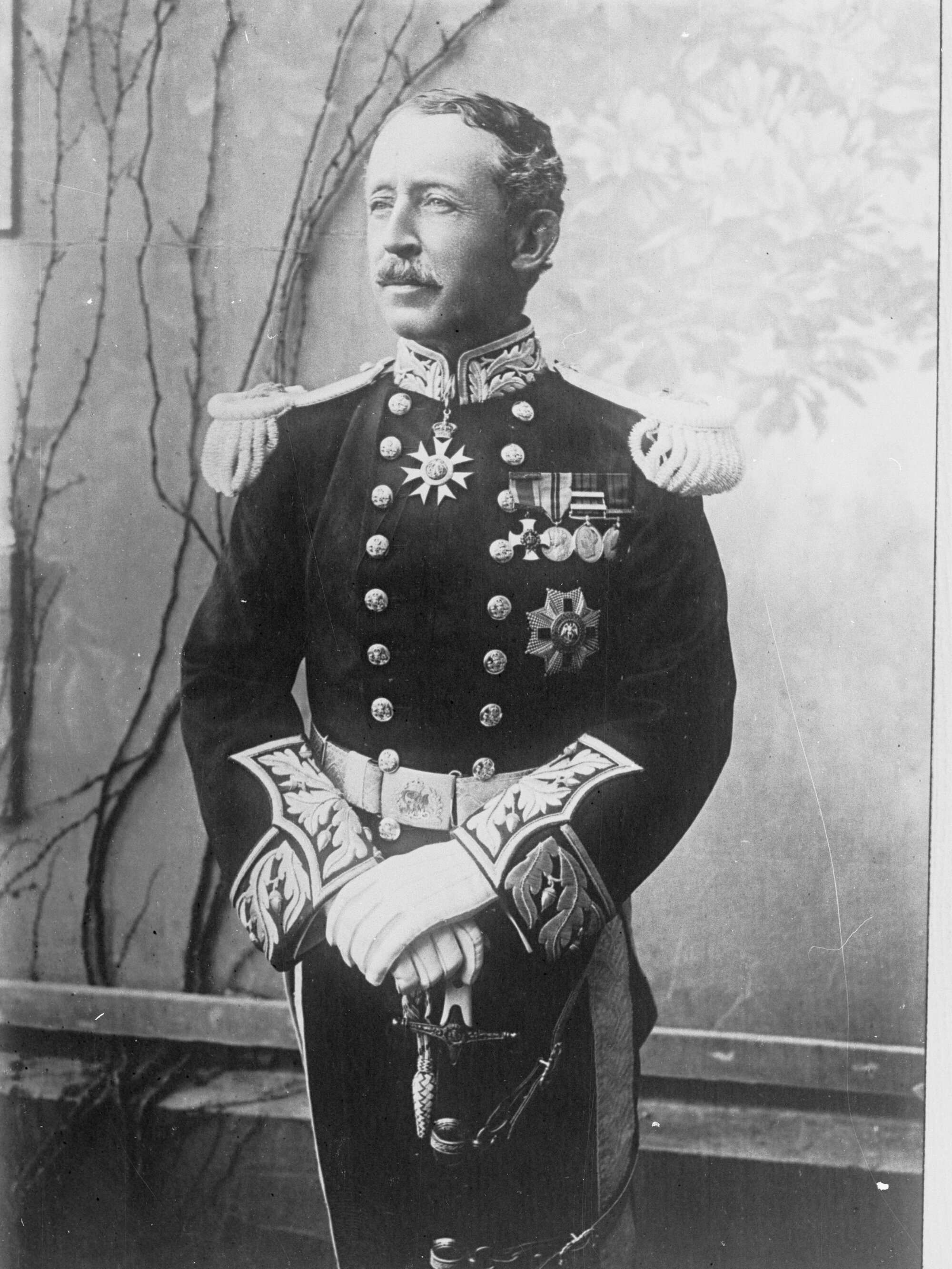 A portrait of Governor Henry Lionel Galway, 1859-1949