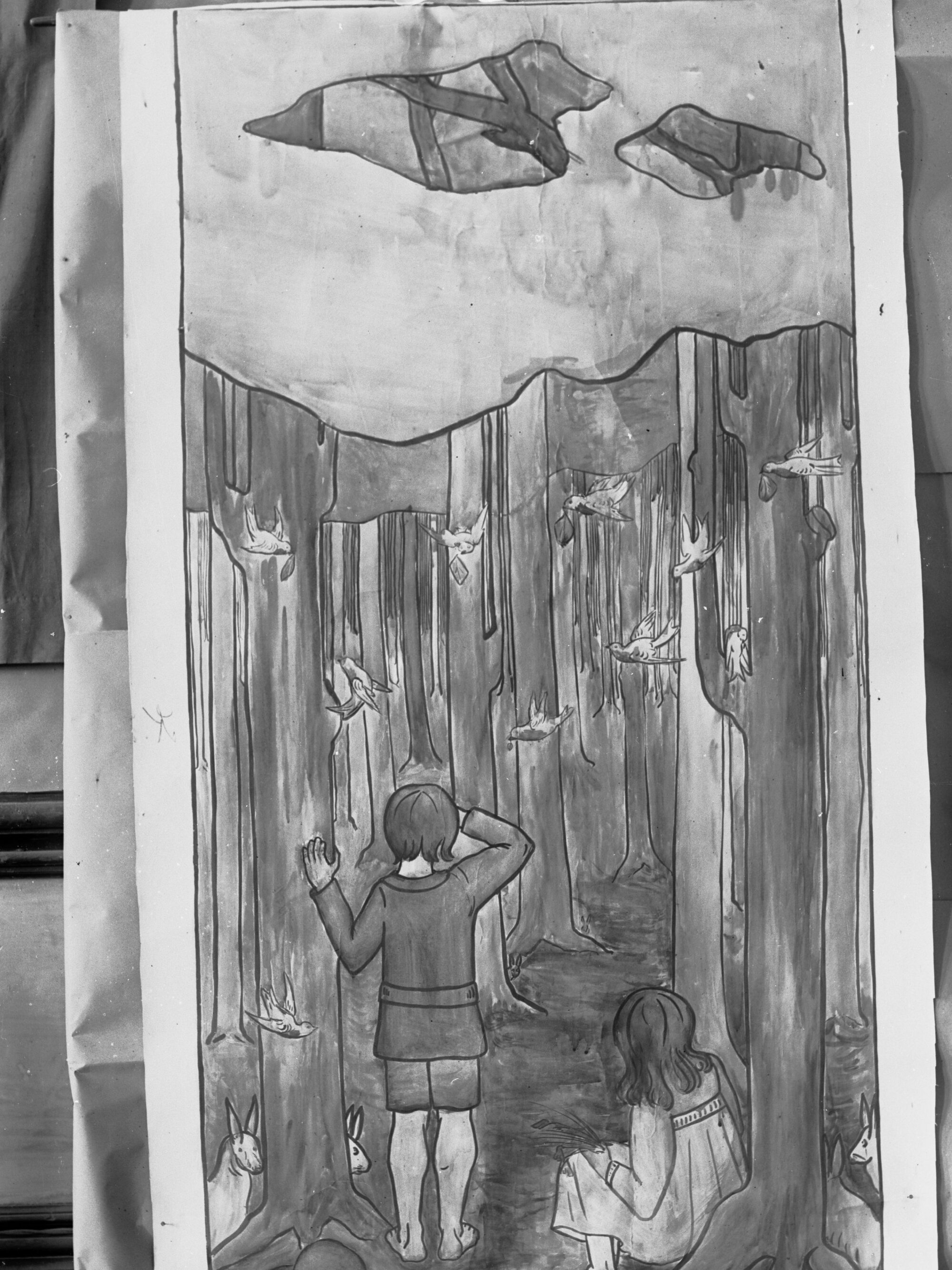 Illustrations children's books - Hansel and Gretel (Kindergarten negatives)