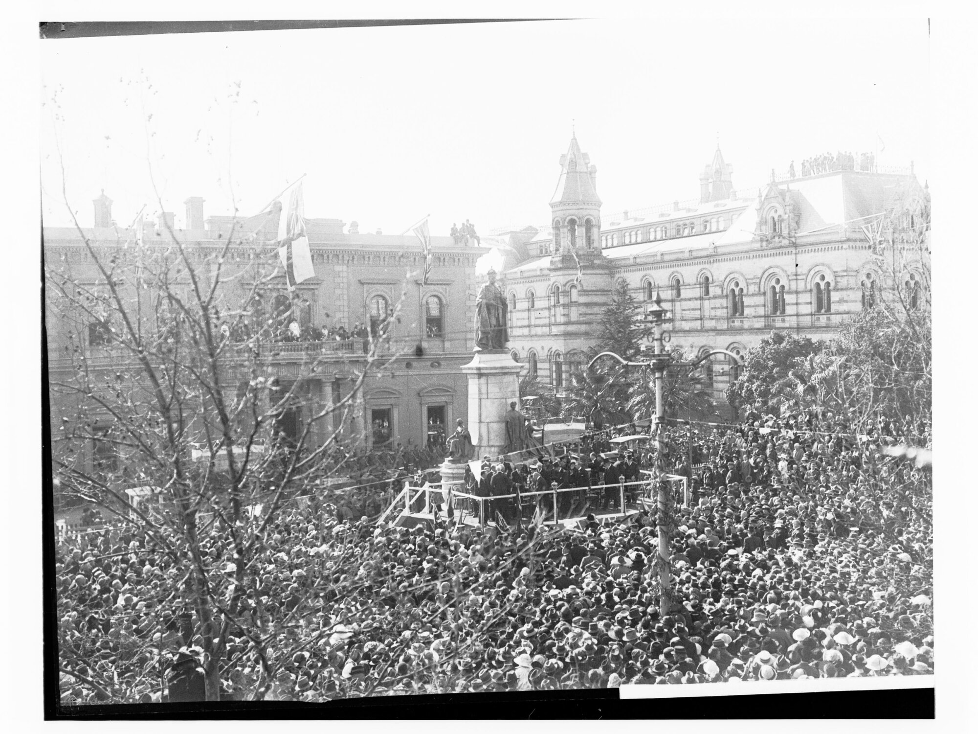 Unveiling of King Edward's Statue - by the Prince of Wales