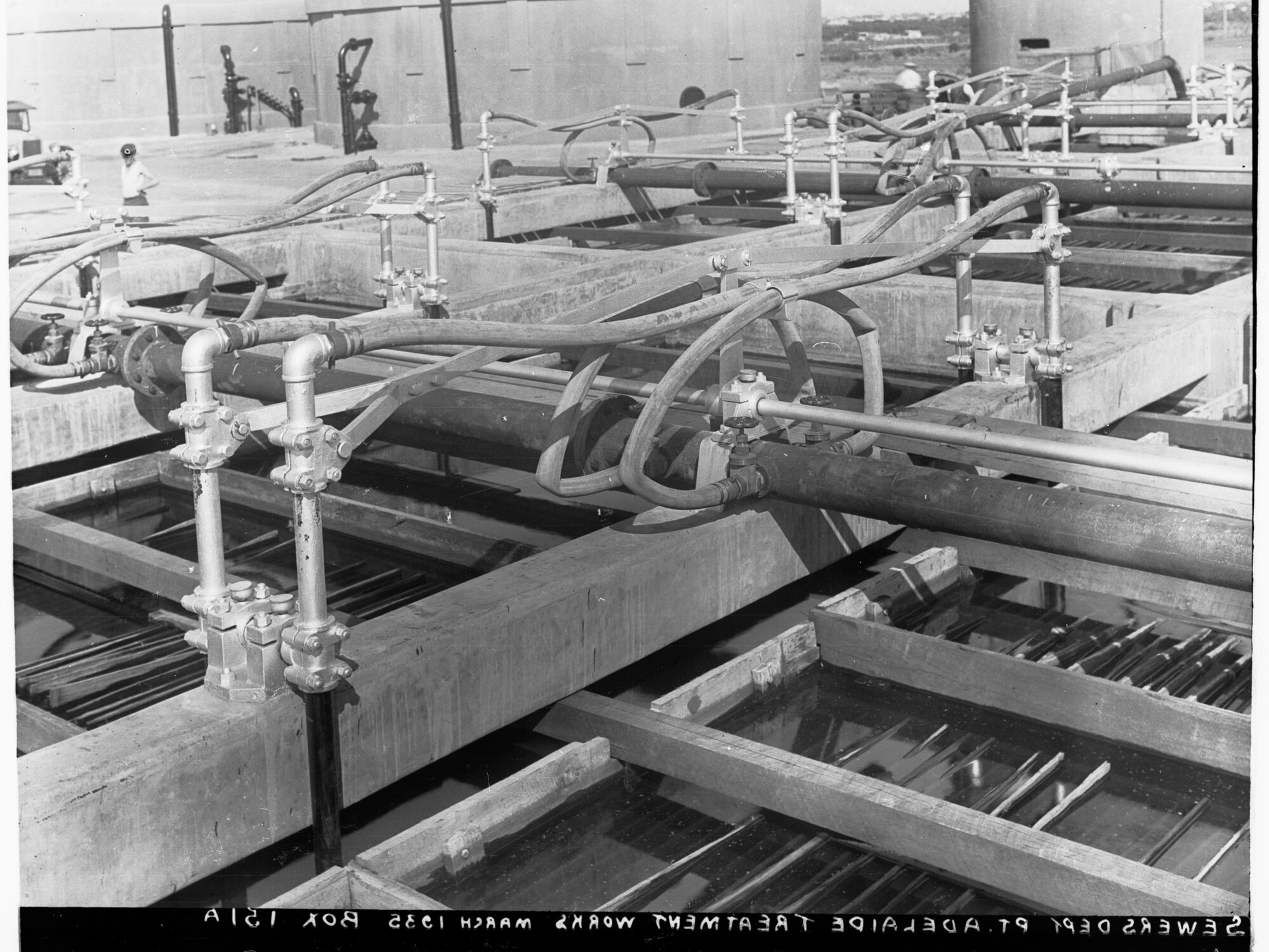 Sewers Department Port Adelaide Treatment Works