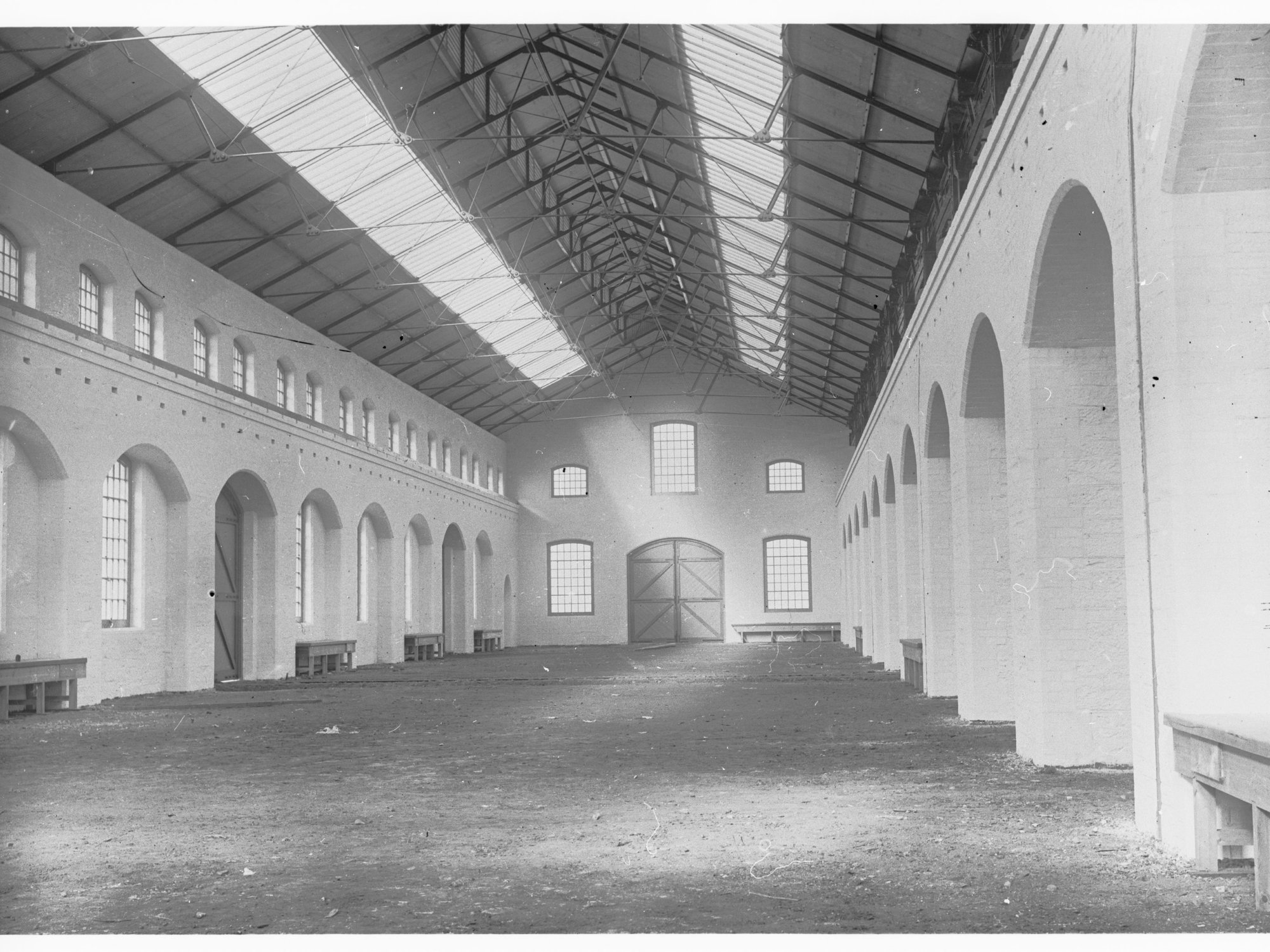 Islington Railway Workshops - showing interior