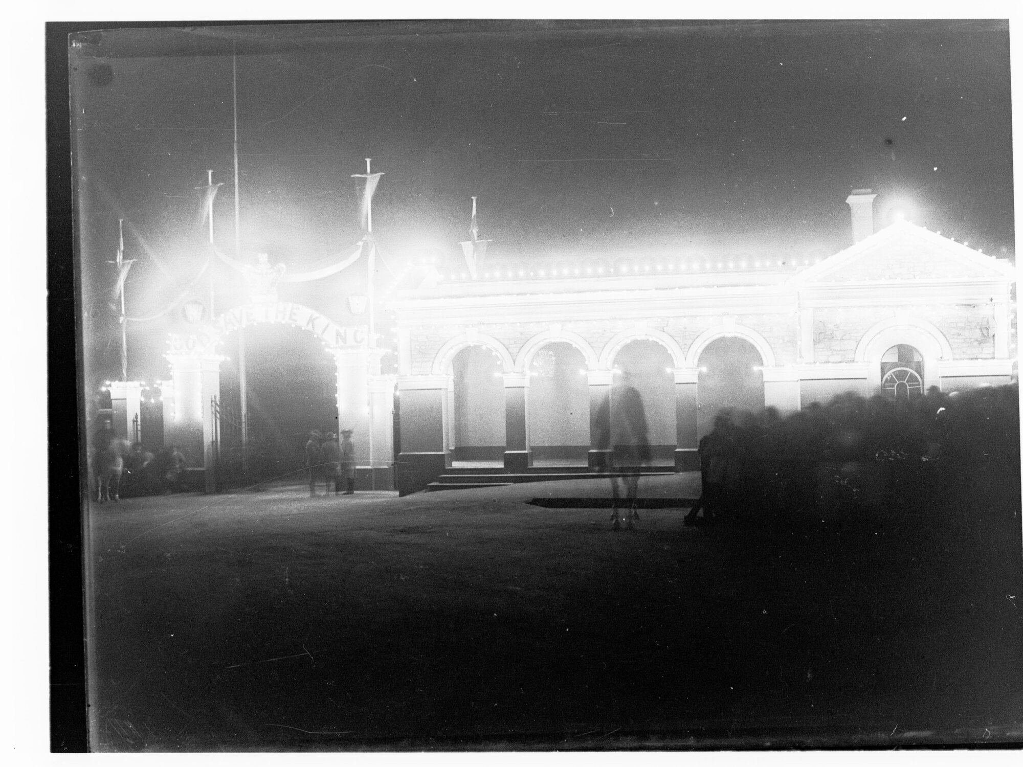 Adelaide illuminated for Prince Edward's visit