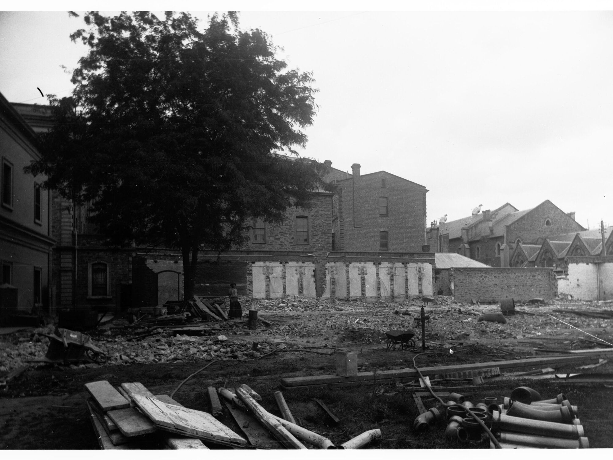 Northern Wing Old Government Office Before Erection
