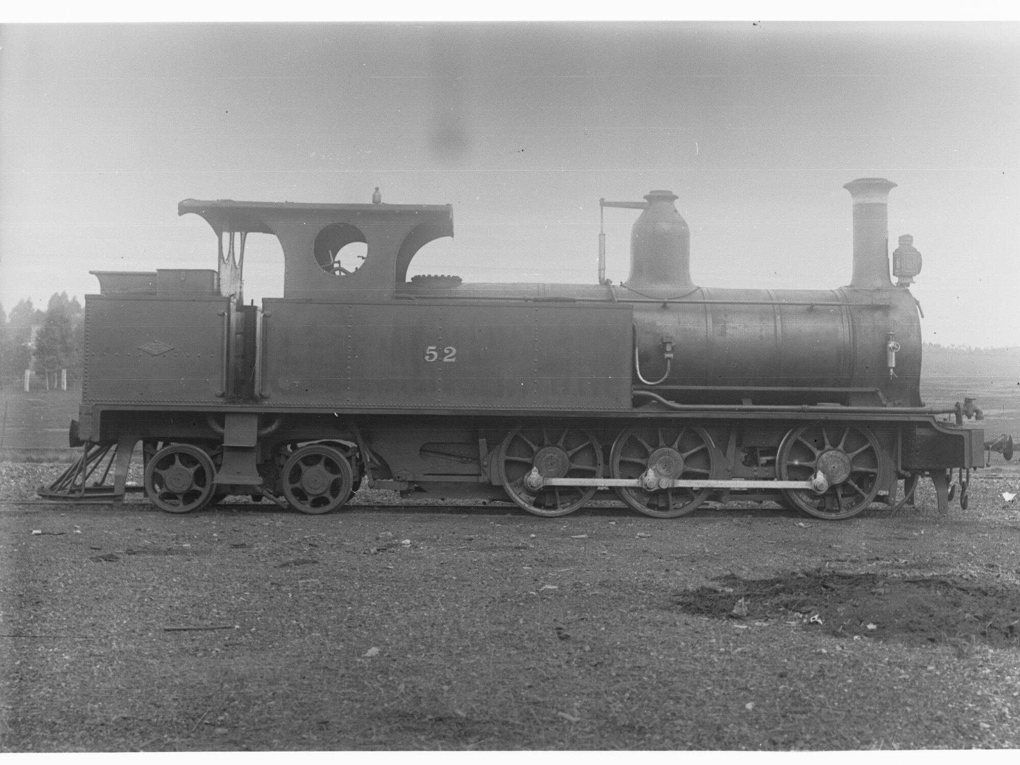 South Australian Railways, K class locomotive, no. 52, narrow gauge, in service 1884-1938