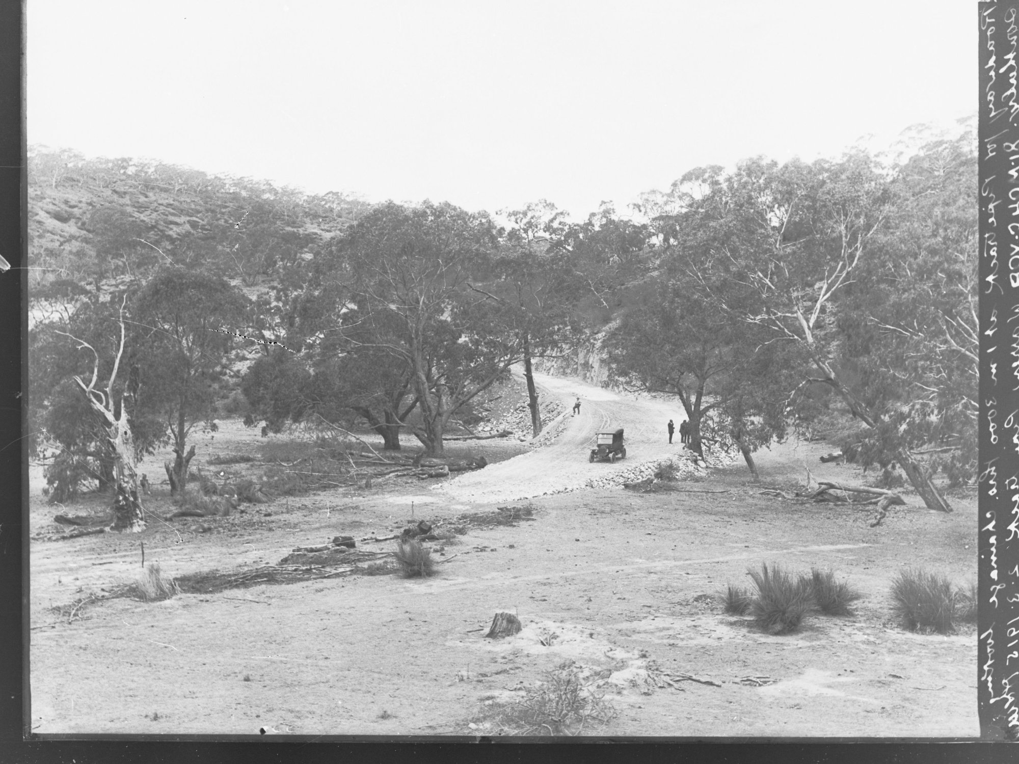 Construction of Warren Reservoir, South Australia