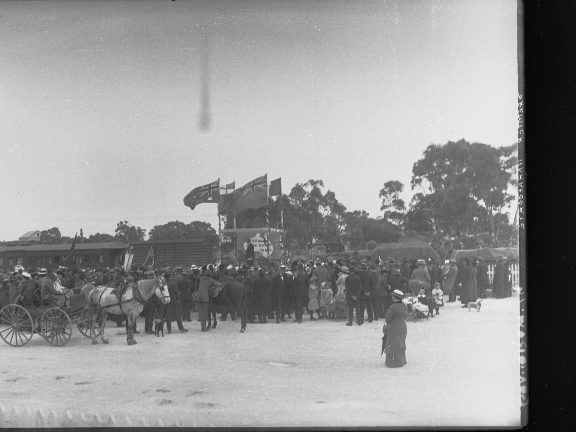 Recruiting Tour of South East, Naracoorte for World War I