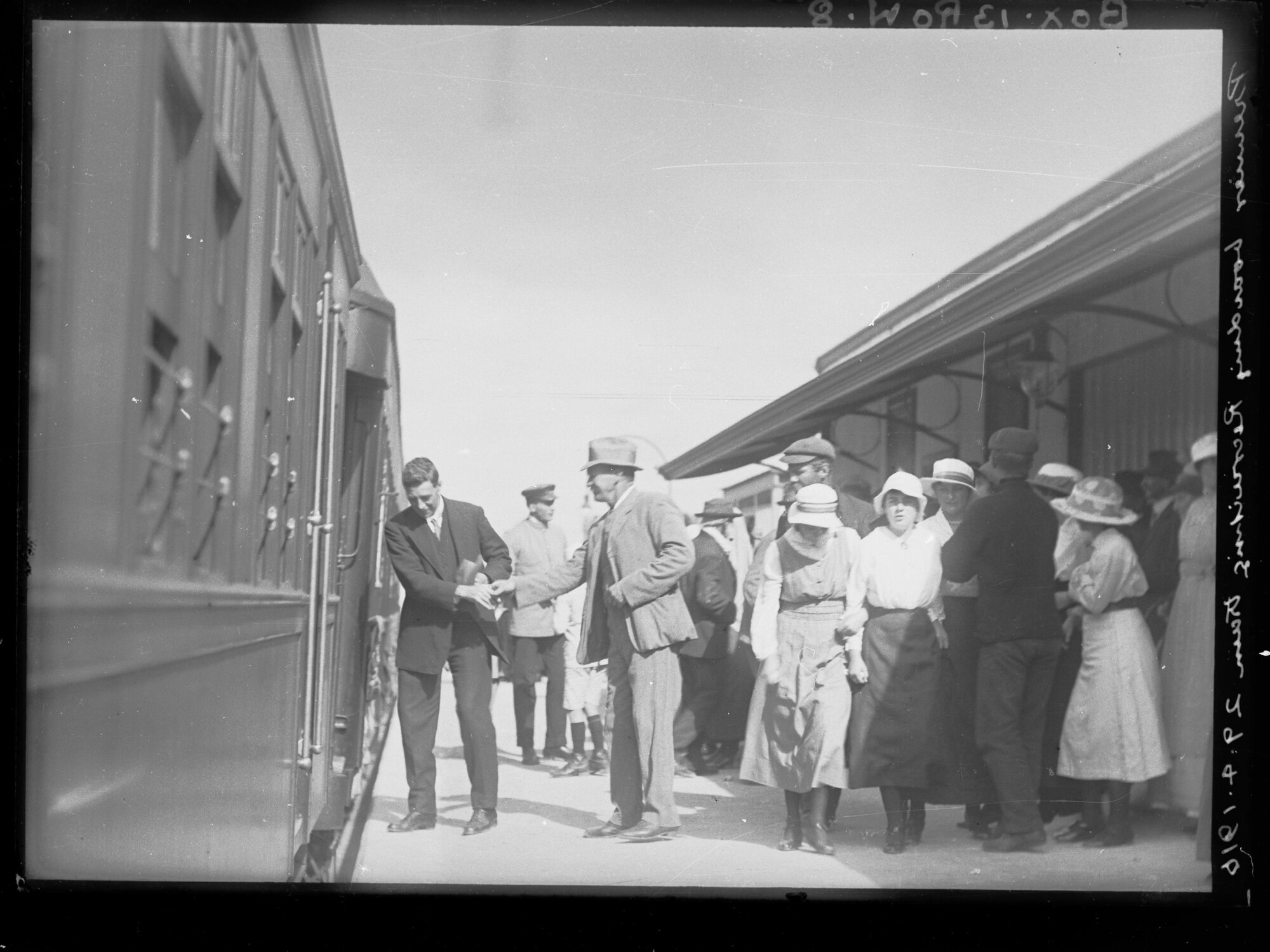 Premier Vaughan boarding Recruiting train 