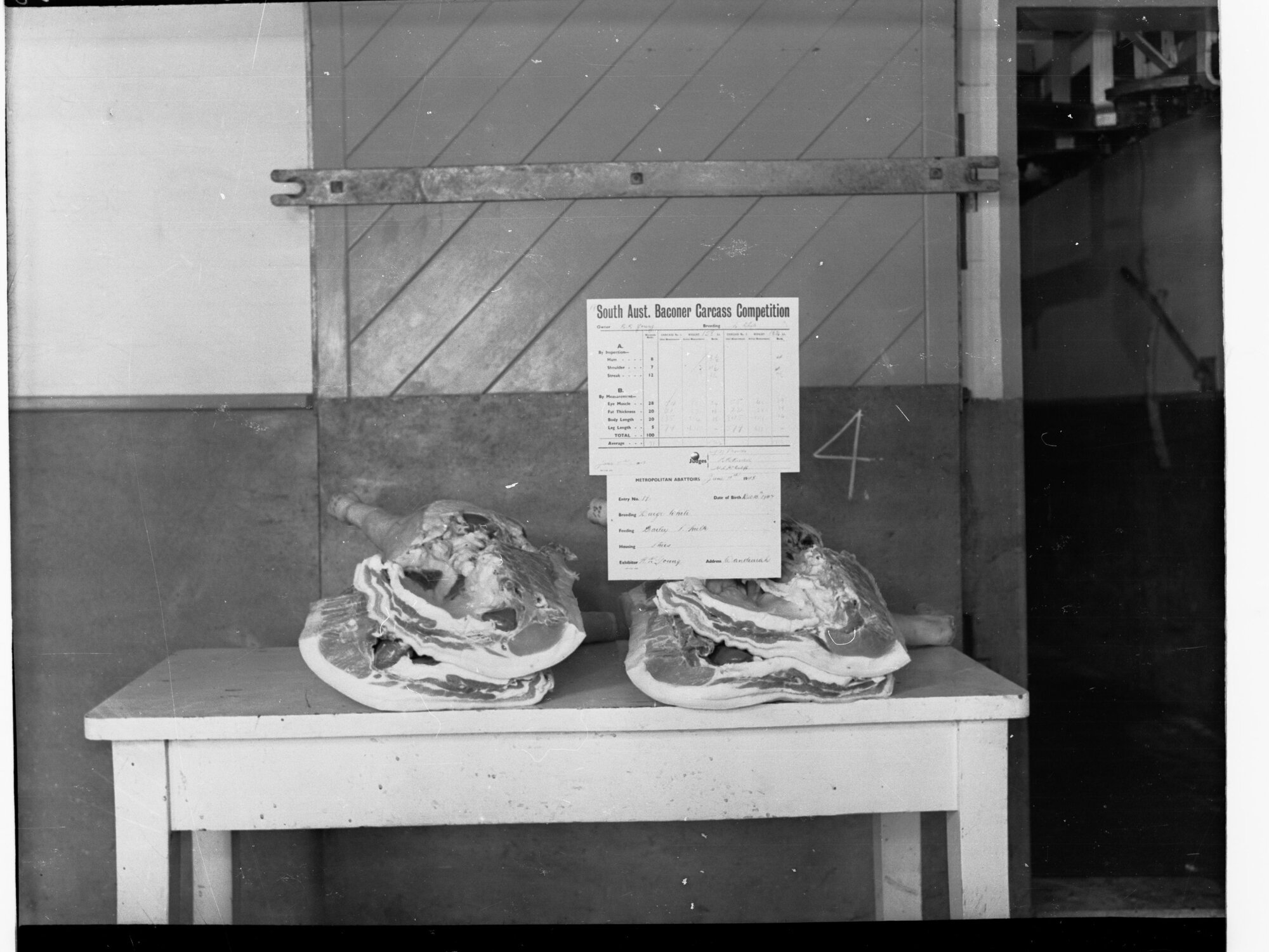 Agriculture - Carcass Competition - 4th Prize
