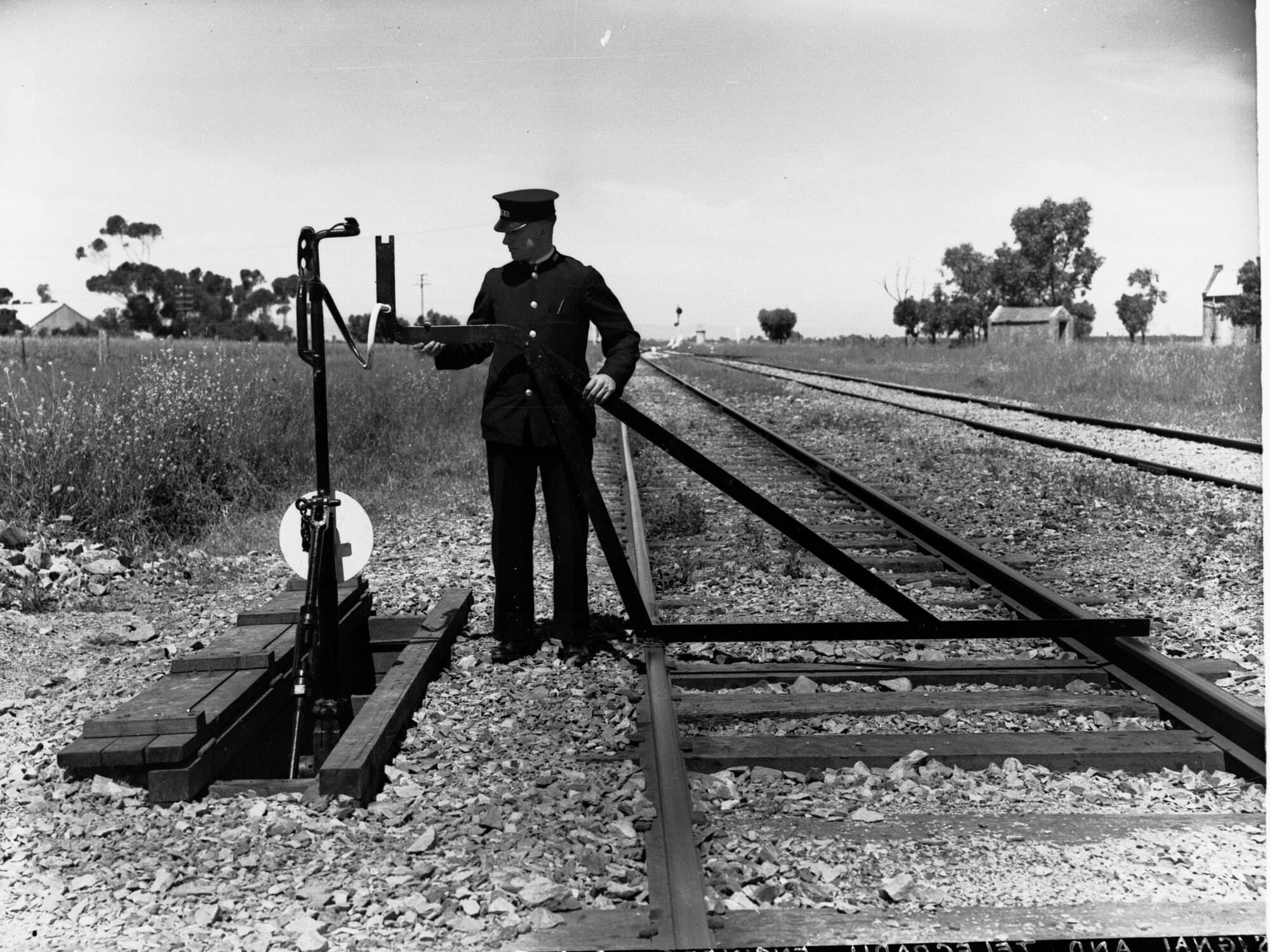 Man on the Track at Virginia
