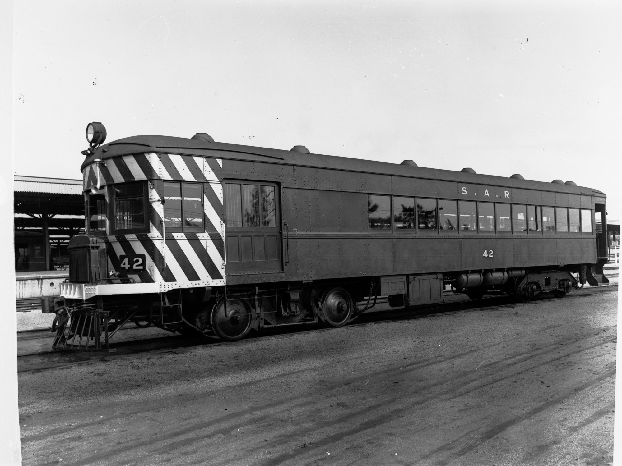 Railcar No. 42 at Adelaide Railway Station