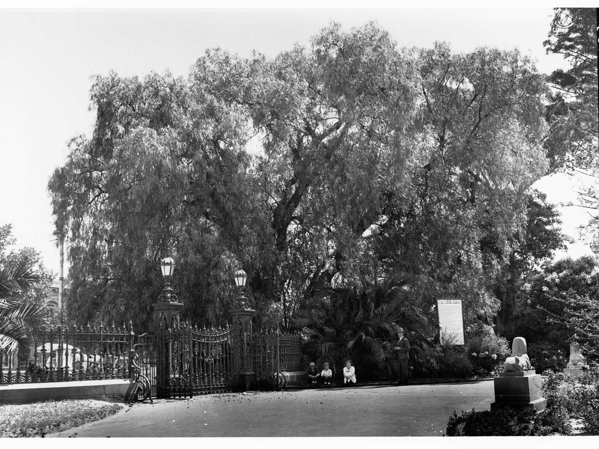 Front Entrance of Botanic Gardens