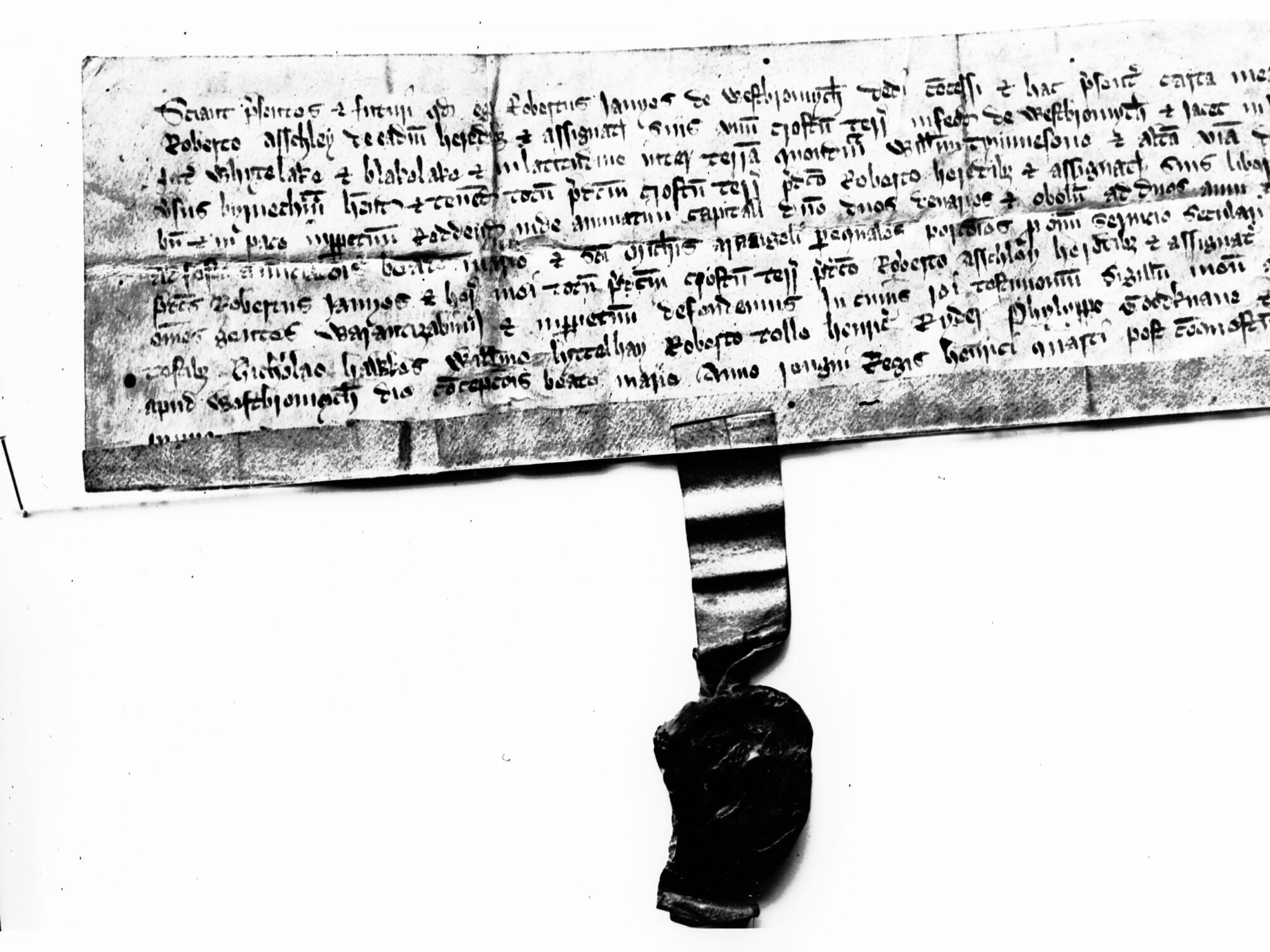 Example from old manuscript - no information recorded | History Trust