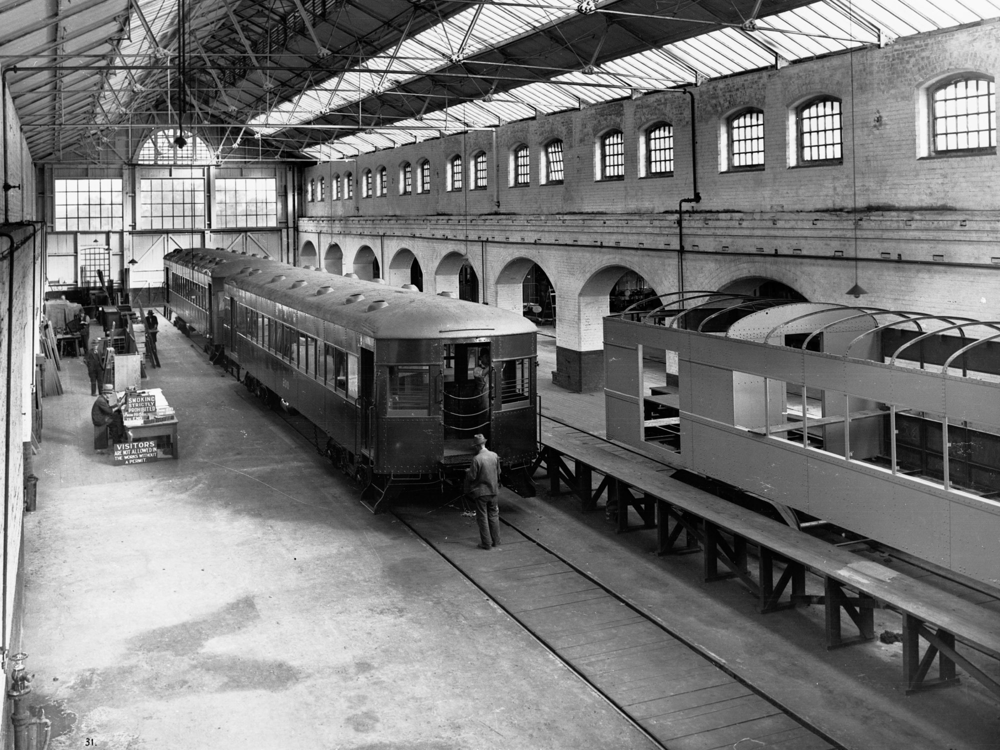 Islington Railways Workshop Construction of Railcars