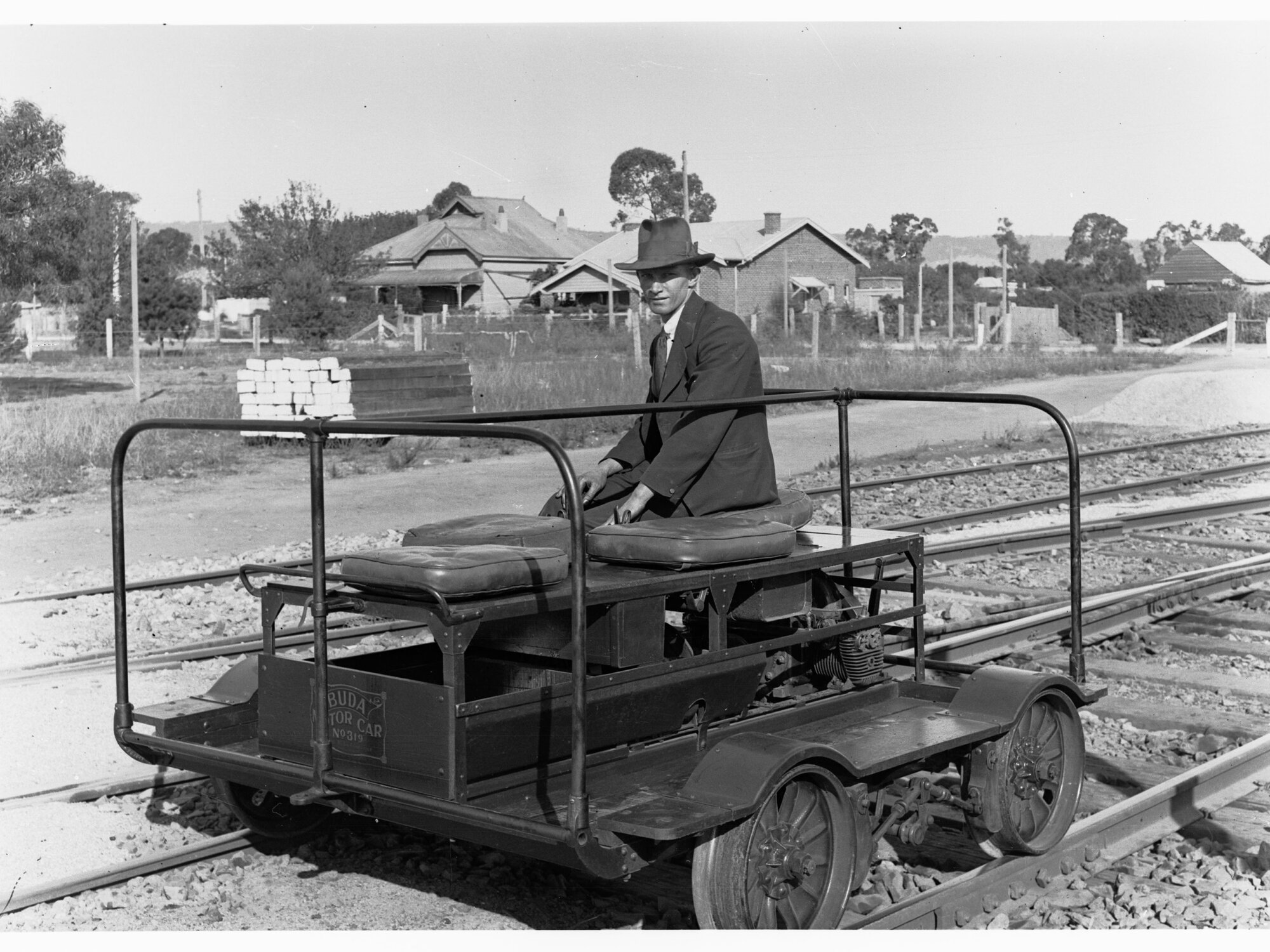 Buda section car - used by maintenance gangs