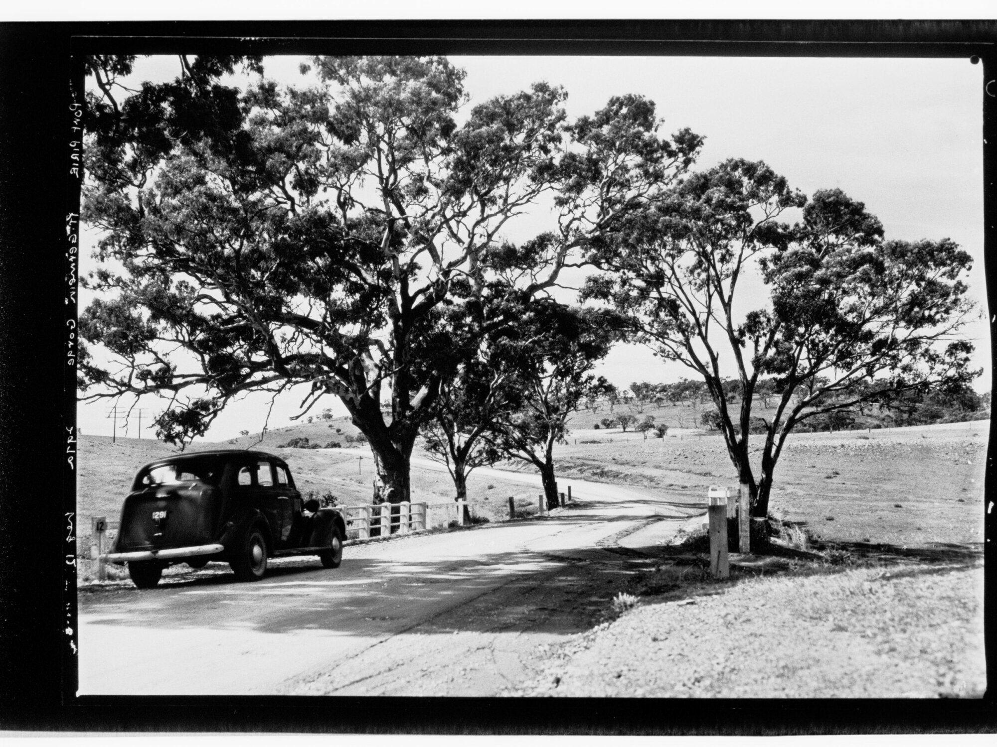 Port Pirie - Port Germein Gorge (car on side of the road)