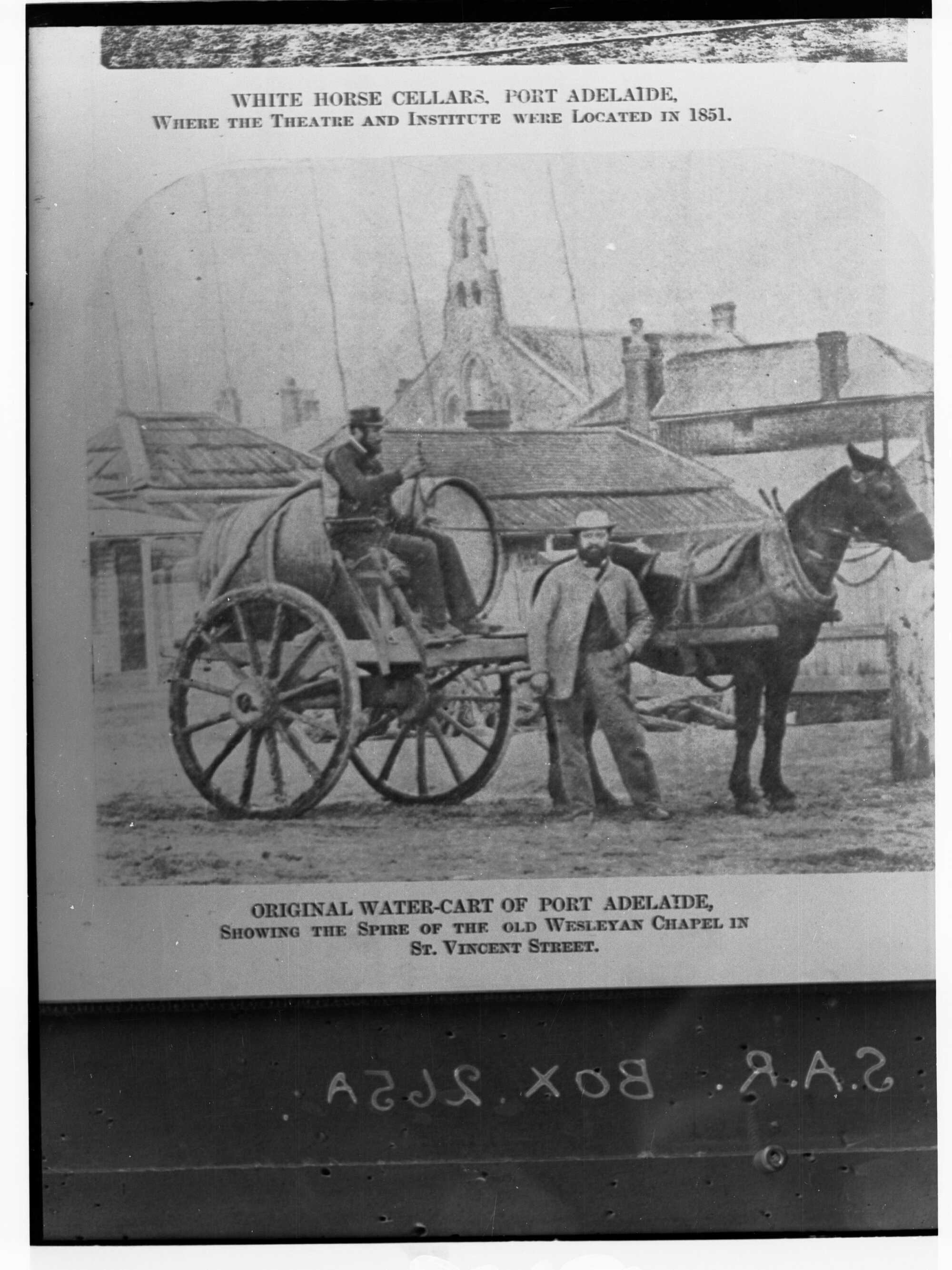 Original water cart, Port Adelaide