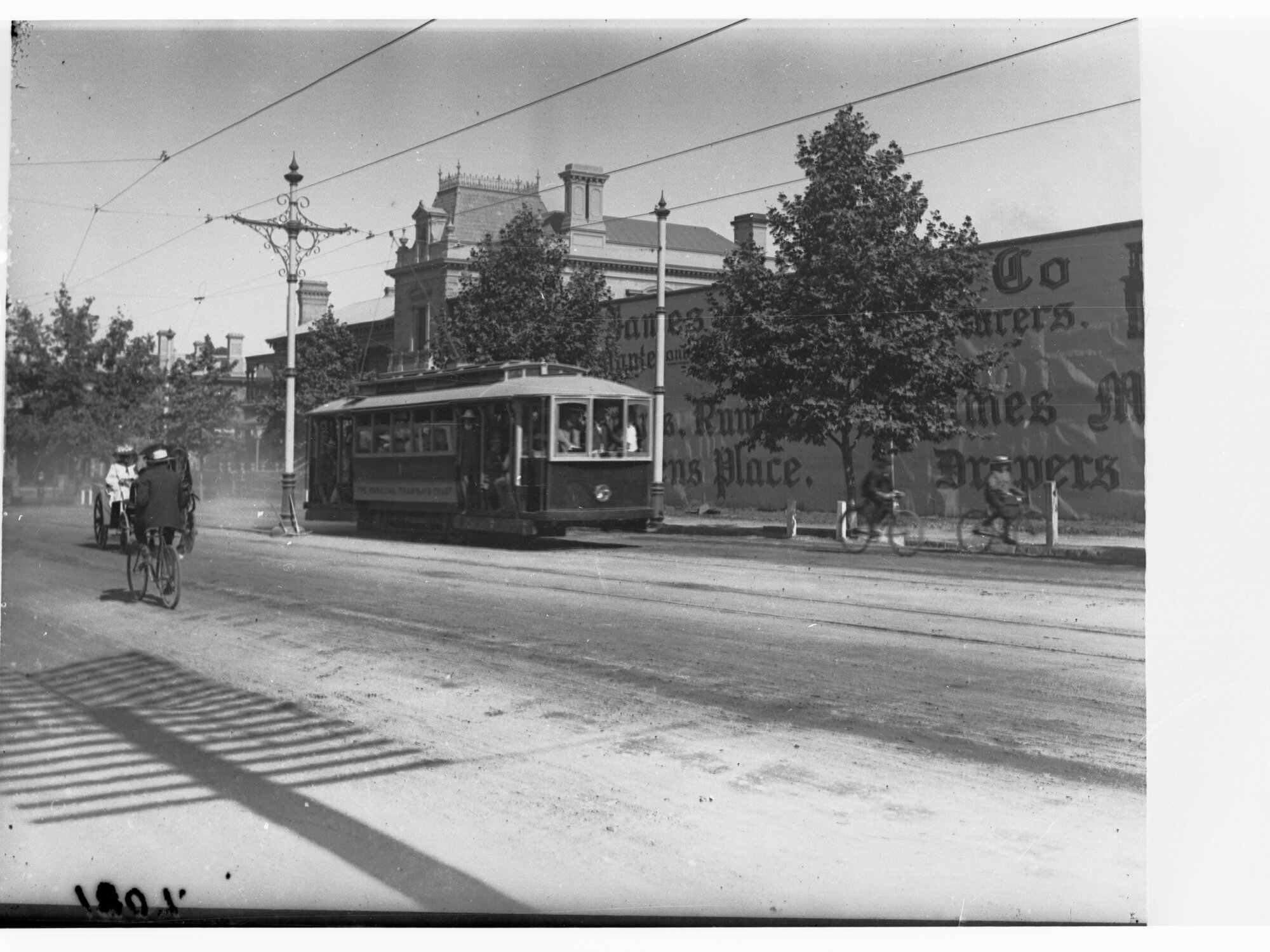 Tram on North Terrace