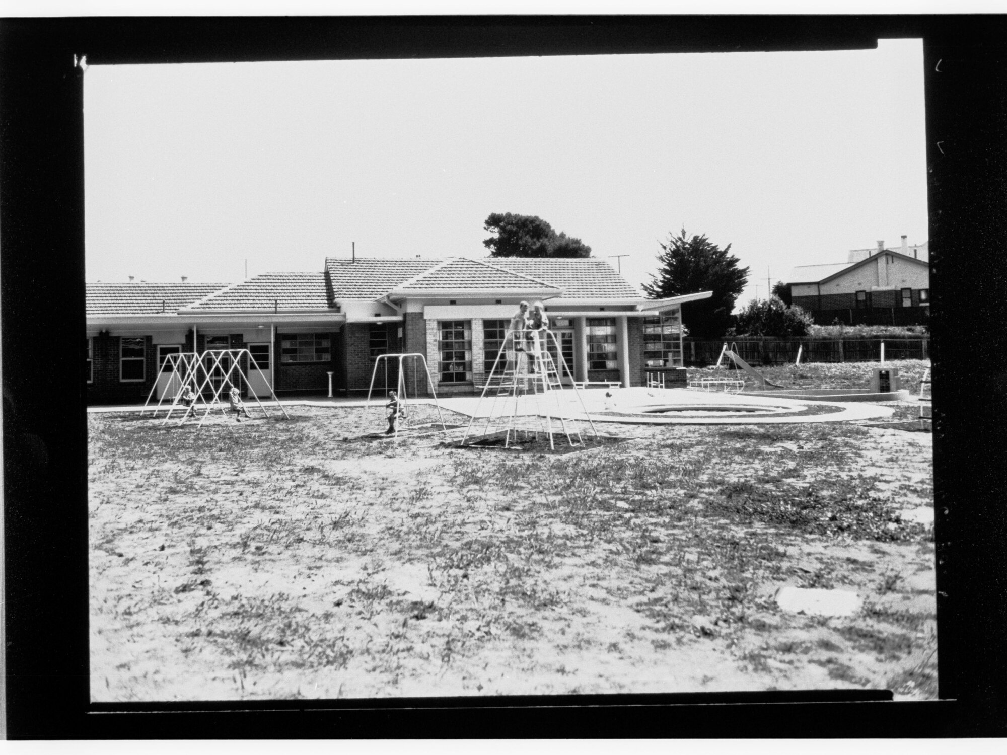 Child Welfare Department - childrens playground behind 'home'