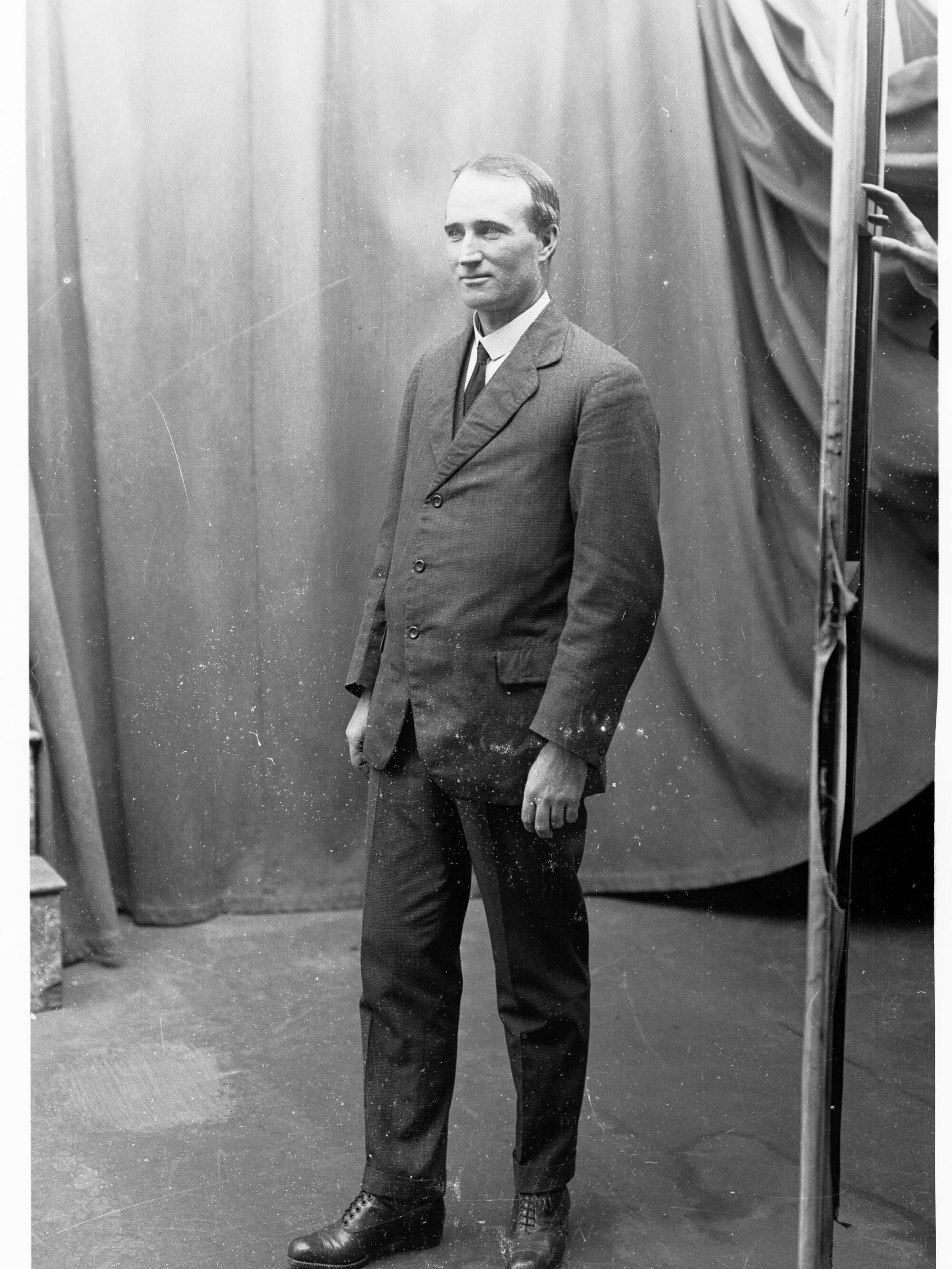 Portrait of an unidentified man