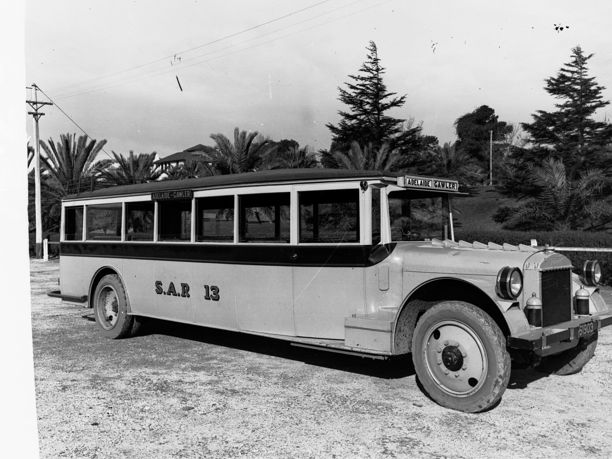 South Australian Railways Motor Bus Adelaide to Gawler
