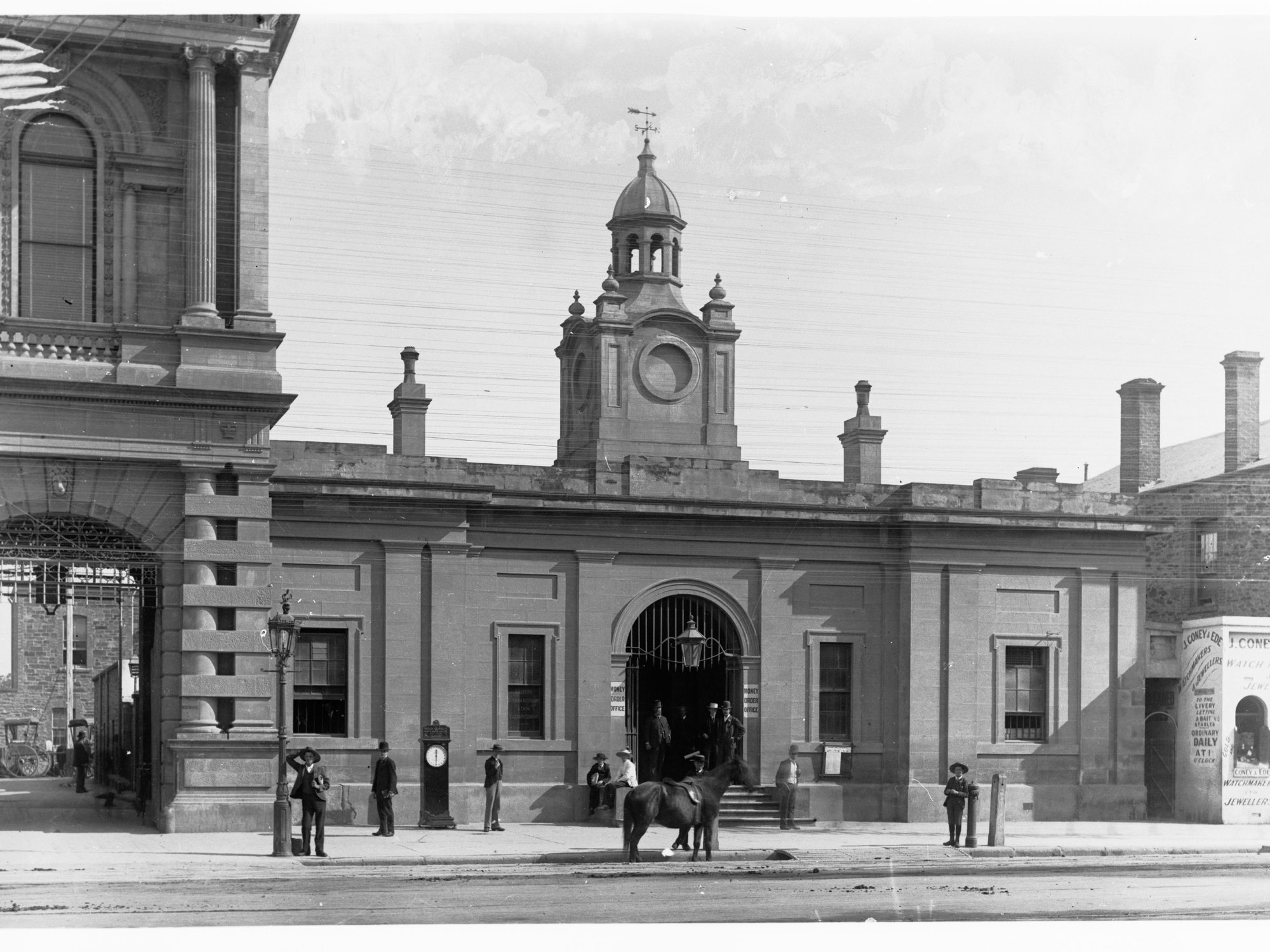 The Chief Money Order Office, King William Street (by Captain Sweet who died in 1886)