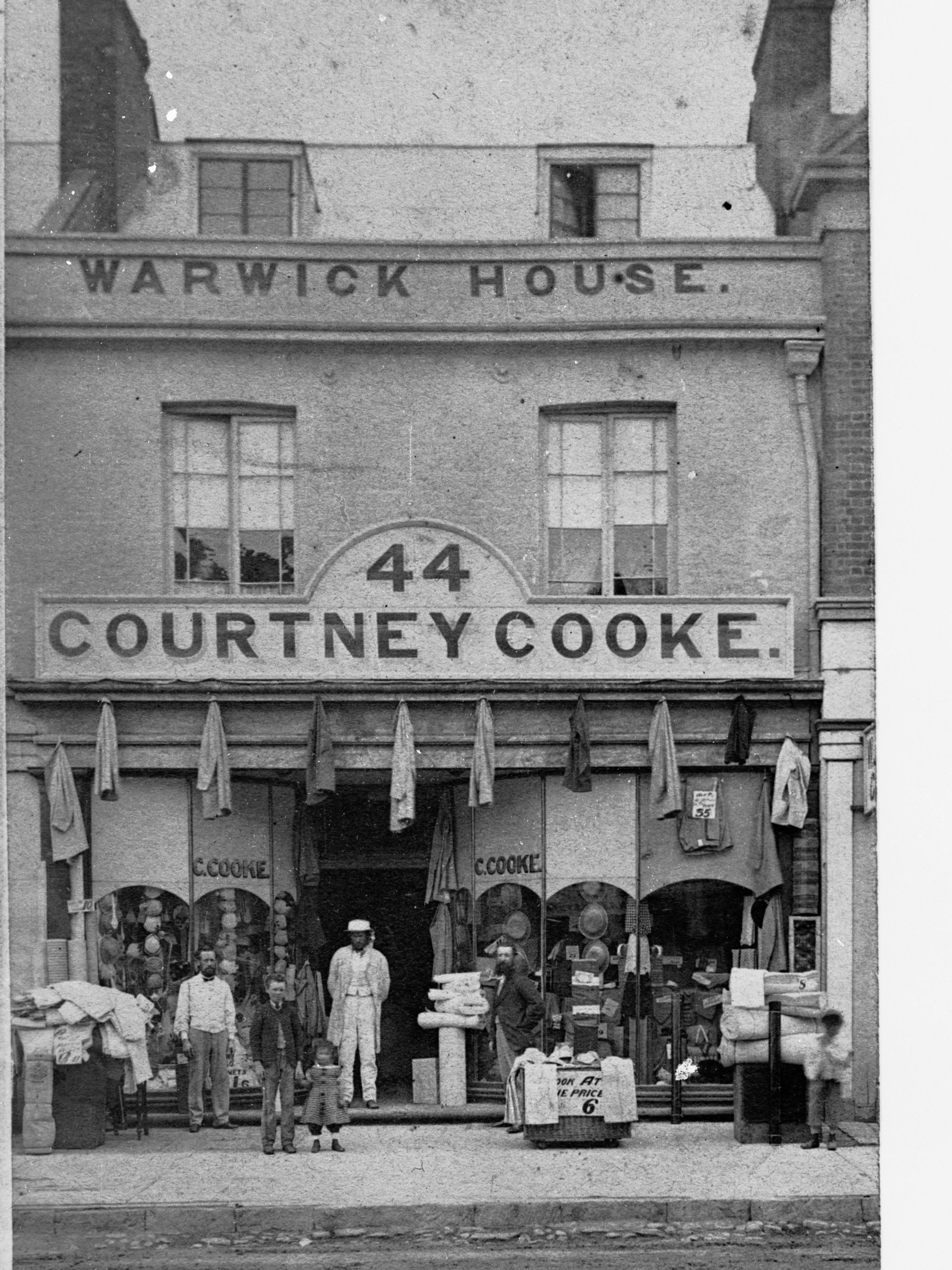View of a shop (Courtney Cooke ) in Hindley Street, Adelaide