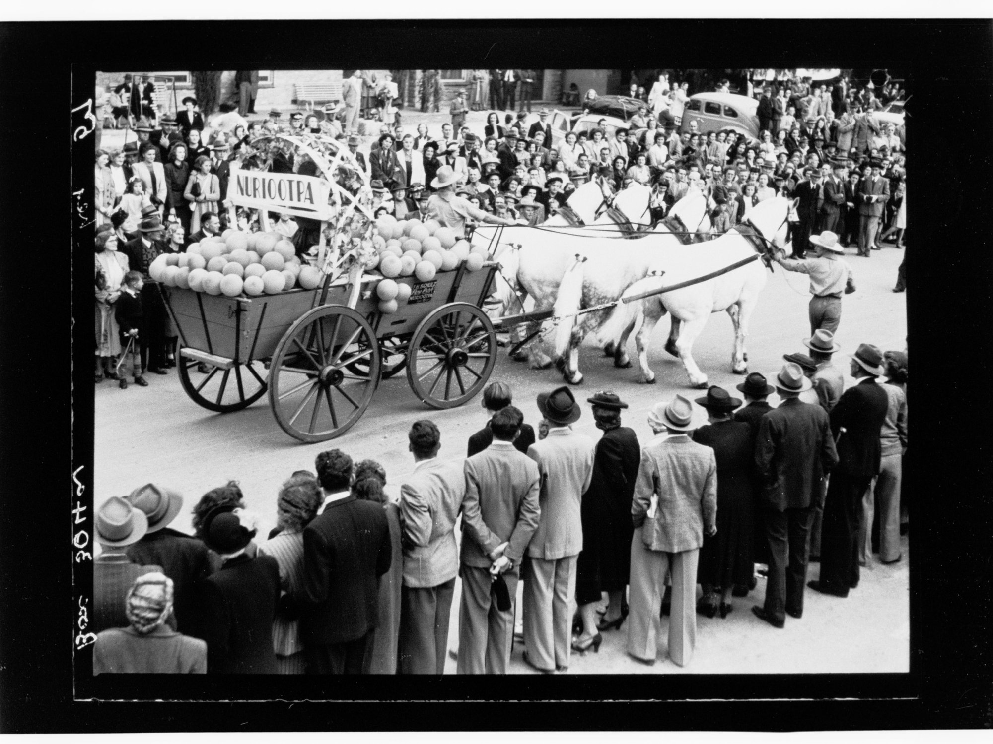 Barossa Vintage Festival at Nuriootpa, 23rd April 1949