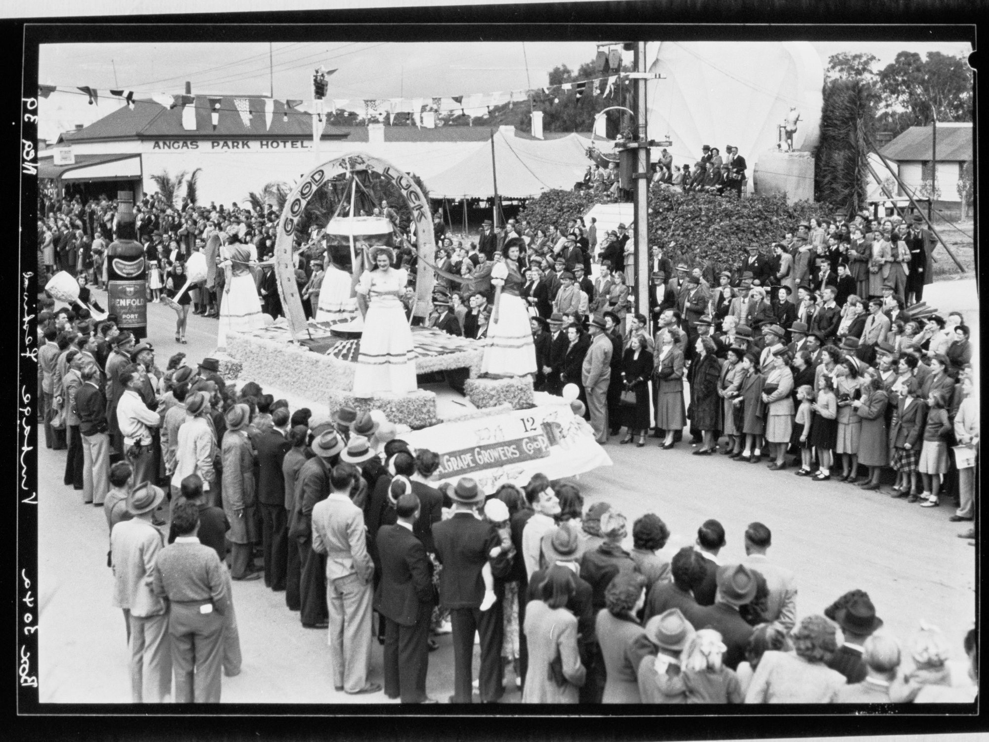 Barossa Vintage Festival at Nuriootpa, 23rd April 1949