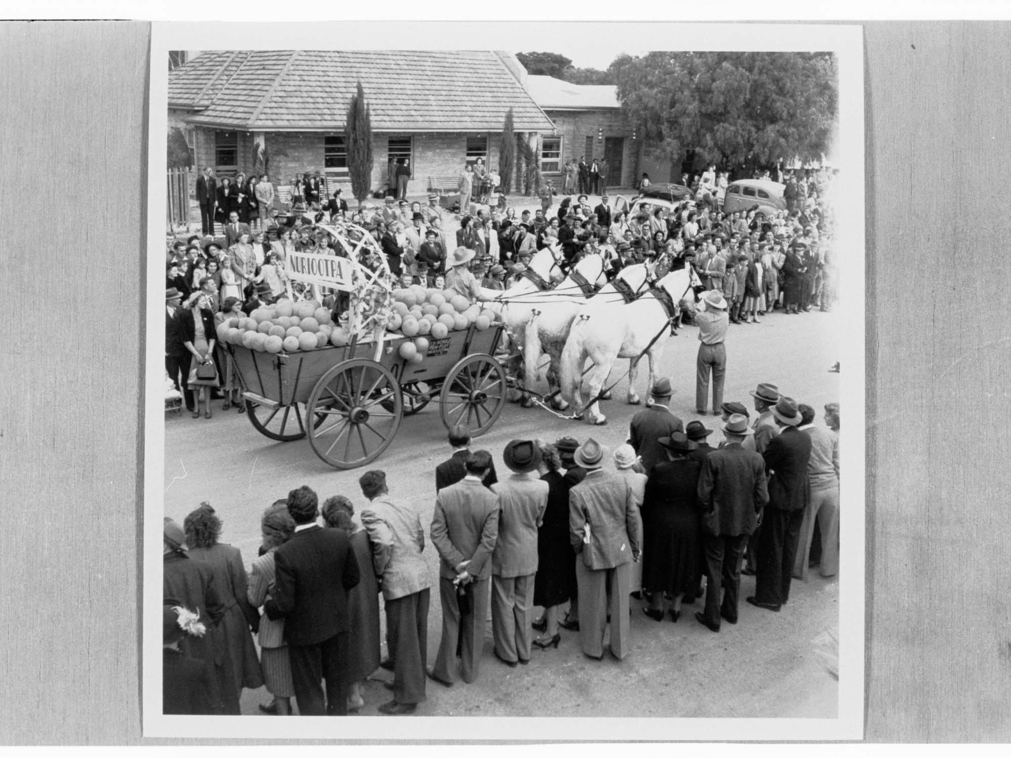 Barossa Vintage Festival at Nuriootpa, 23rd April 1949
