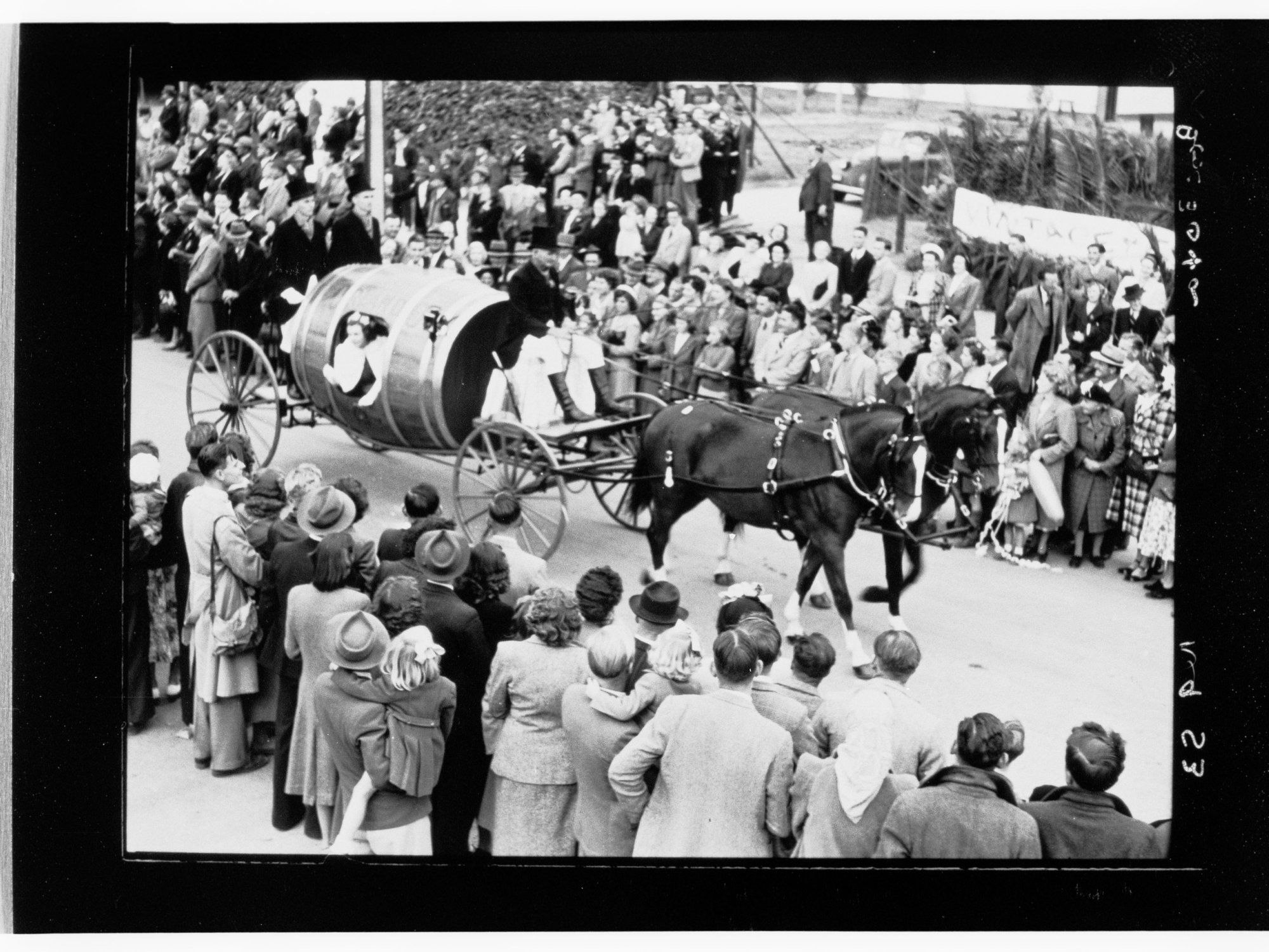 Barossa Vintage Festival at Nuriootpa, 23rd April 1949